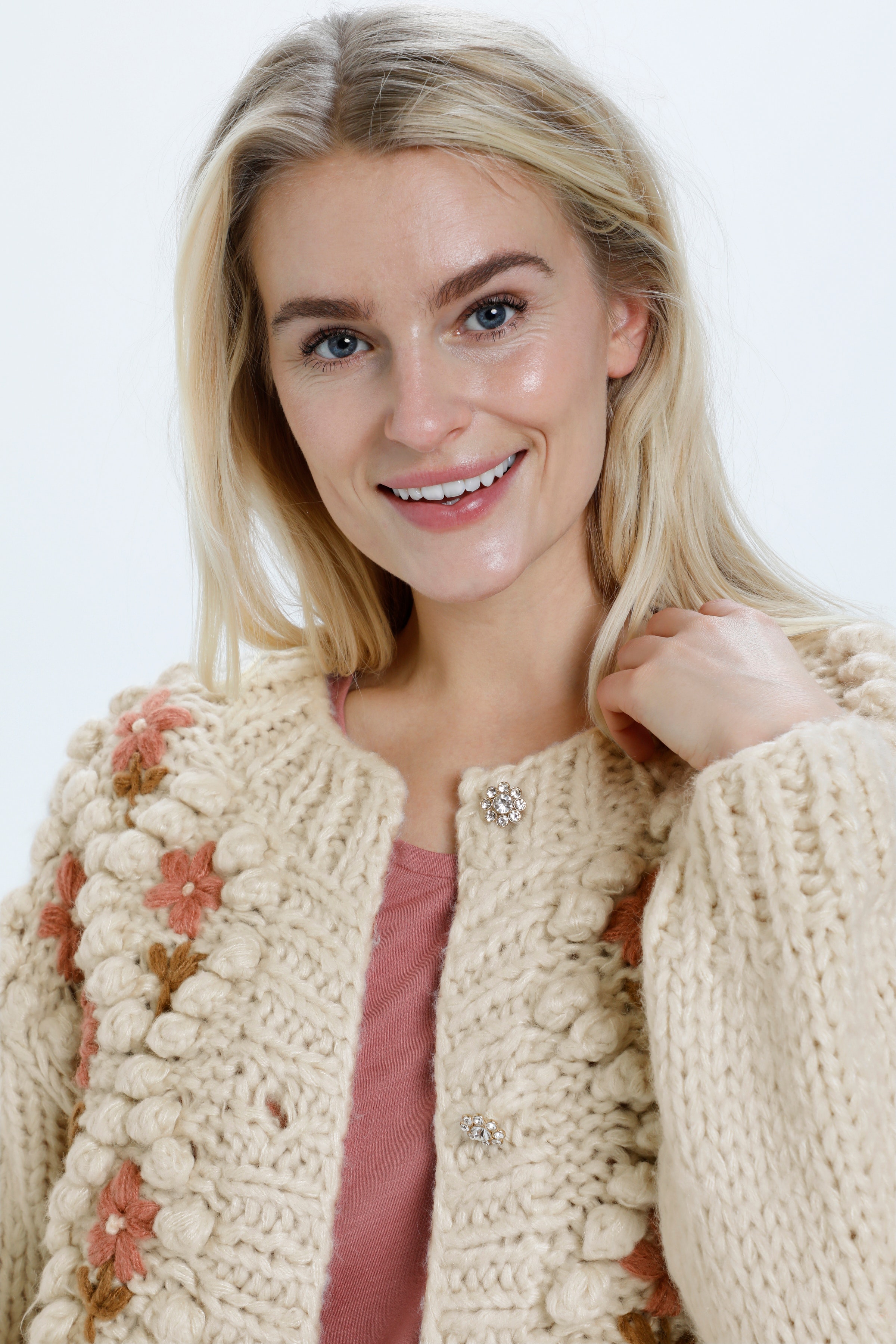 CRPenny Stickad cardigan LOOKBOOK DETAIL 10608553-120601