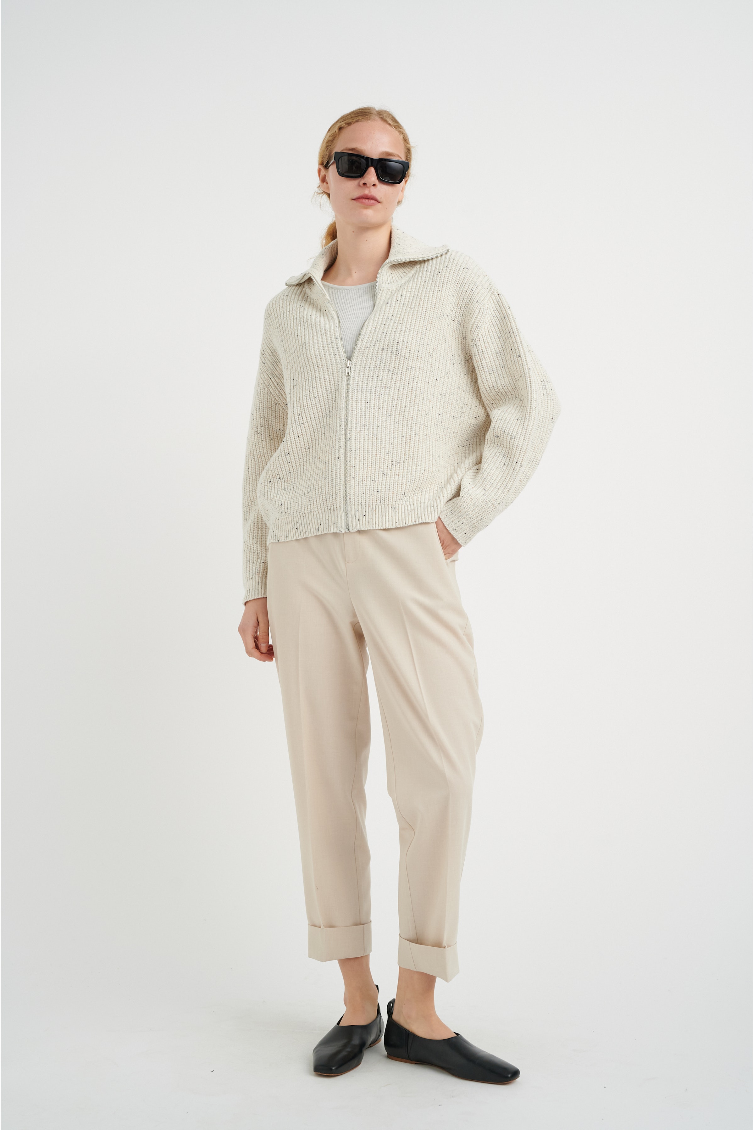 NaxaIW Bukser LOOKBOOK FRONT 30107957-300597