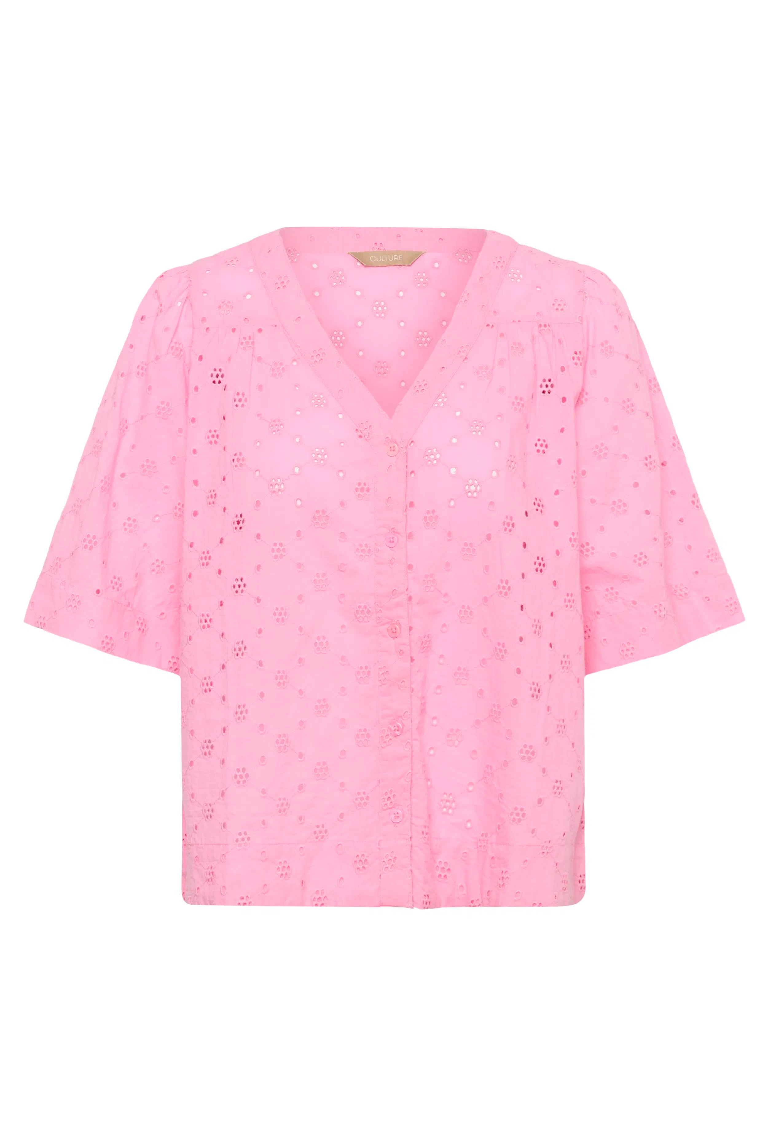 CUadelfine Blouse met borduurwerk PACK FRONT 50113255-152215