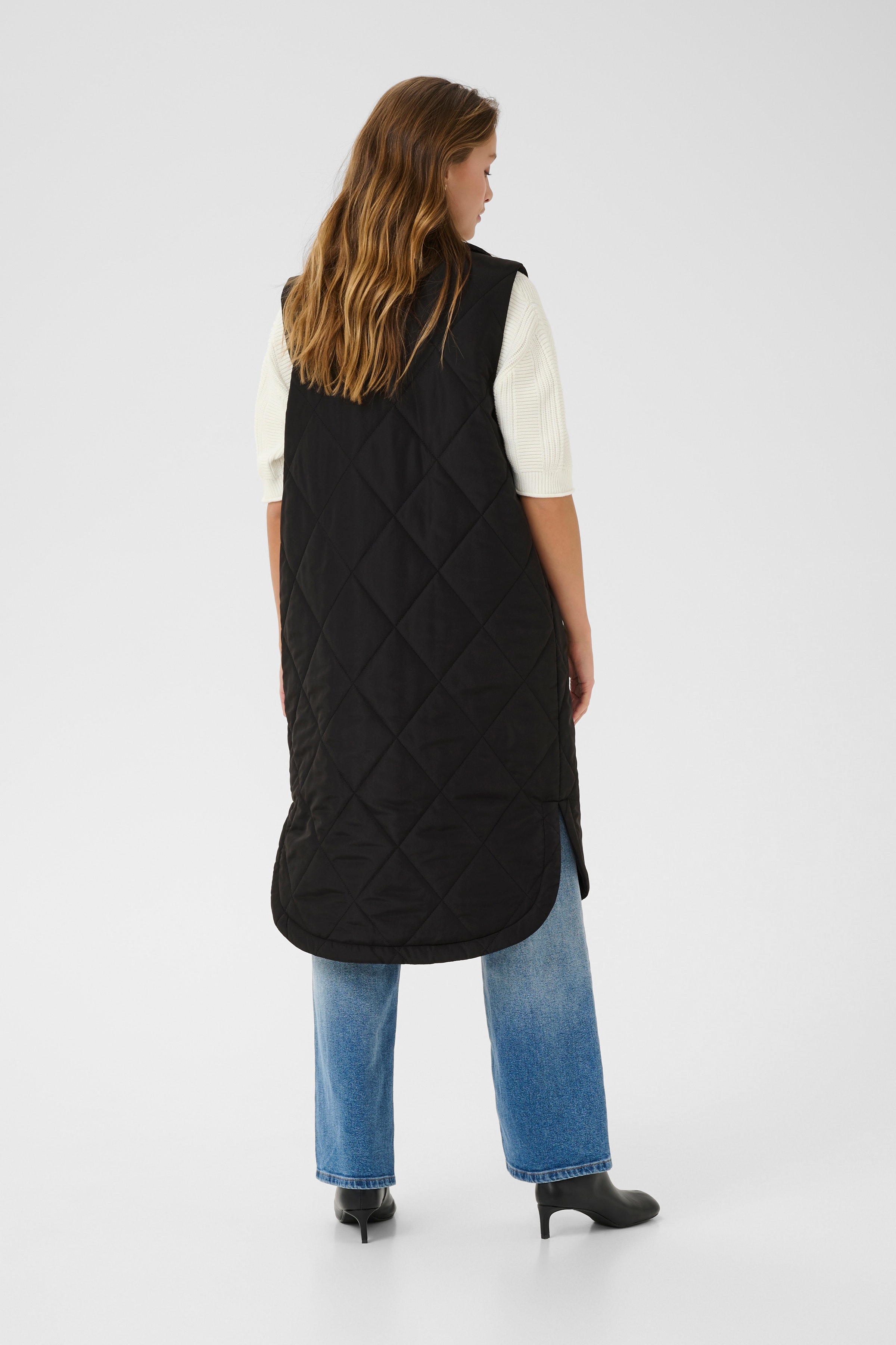 KAmeria Warme Weste LOOKBOOK BACK 10505686-100121