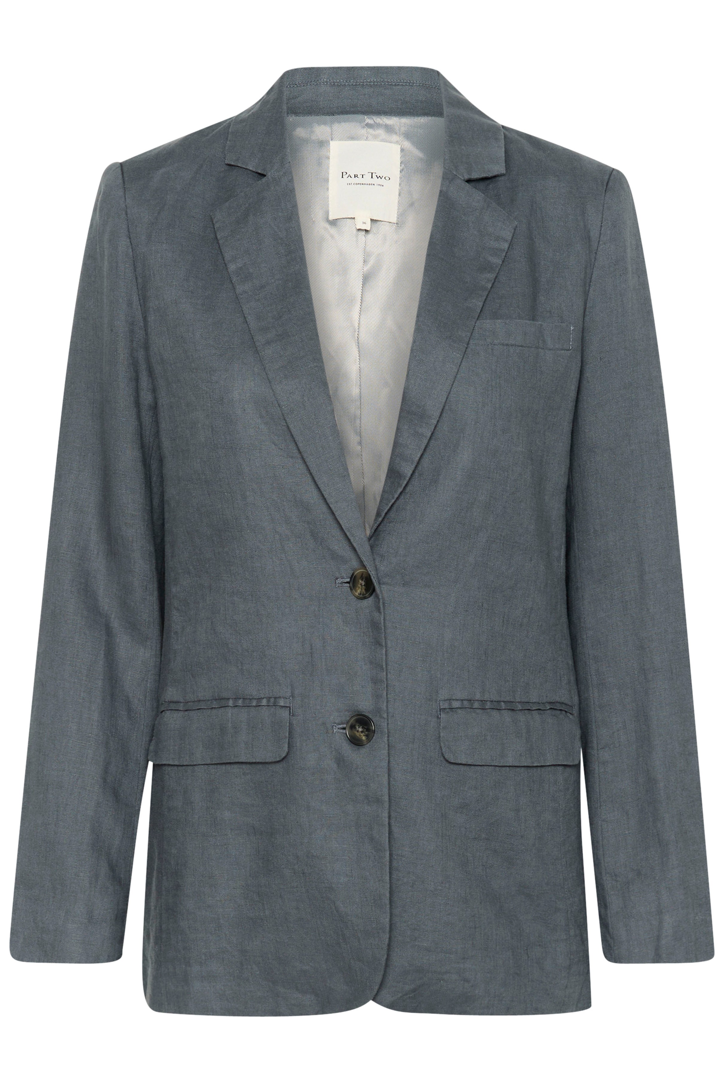 NyanPW Linen blazer PACK FRONT 30307552-130400