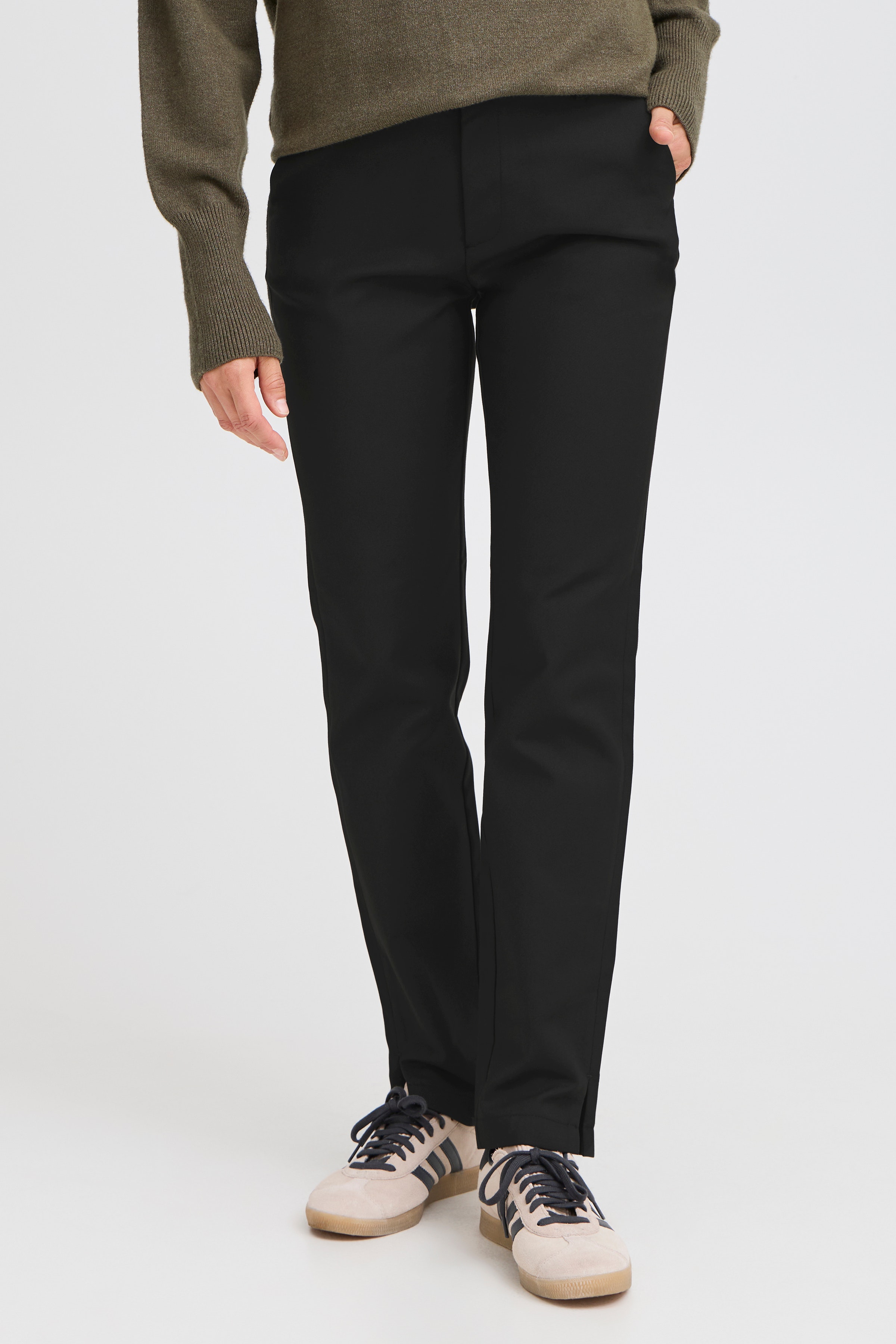 PZBINDY High Waist Long Skinny Leg Byxor LOOKBOOK FRONT 50206472-193911