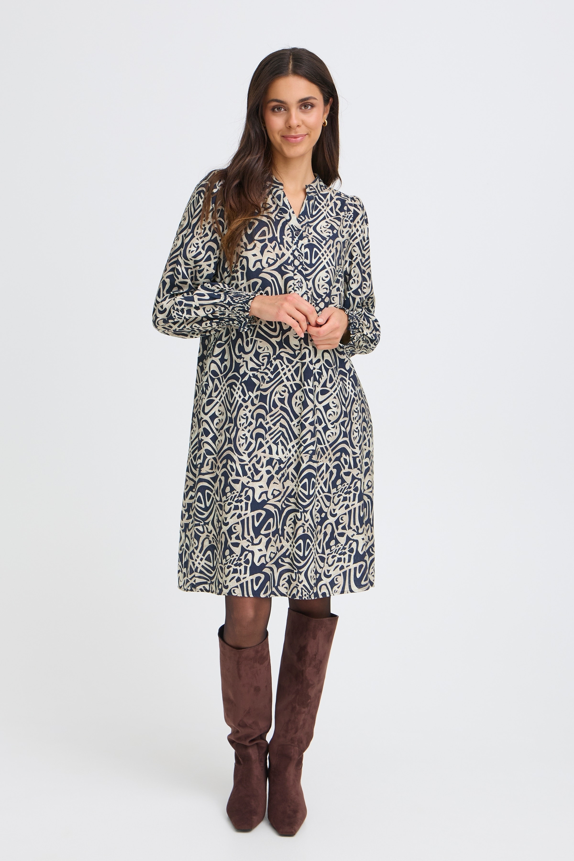 FRARIANA Kjole LOOKBOOK FRONT 20616227-900004391