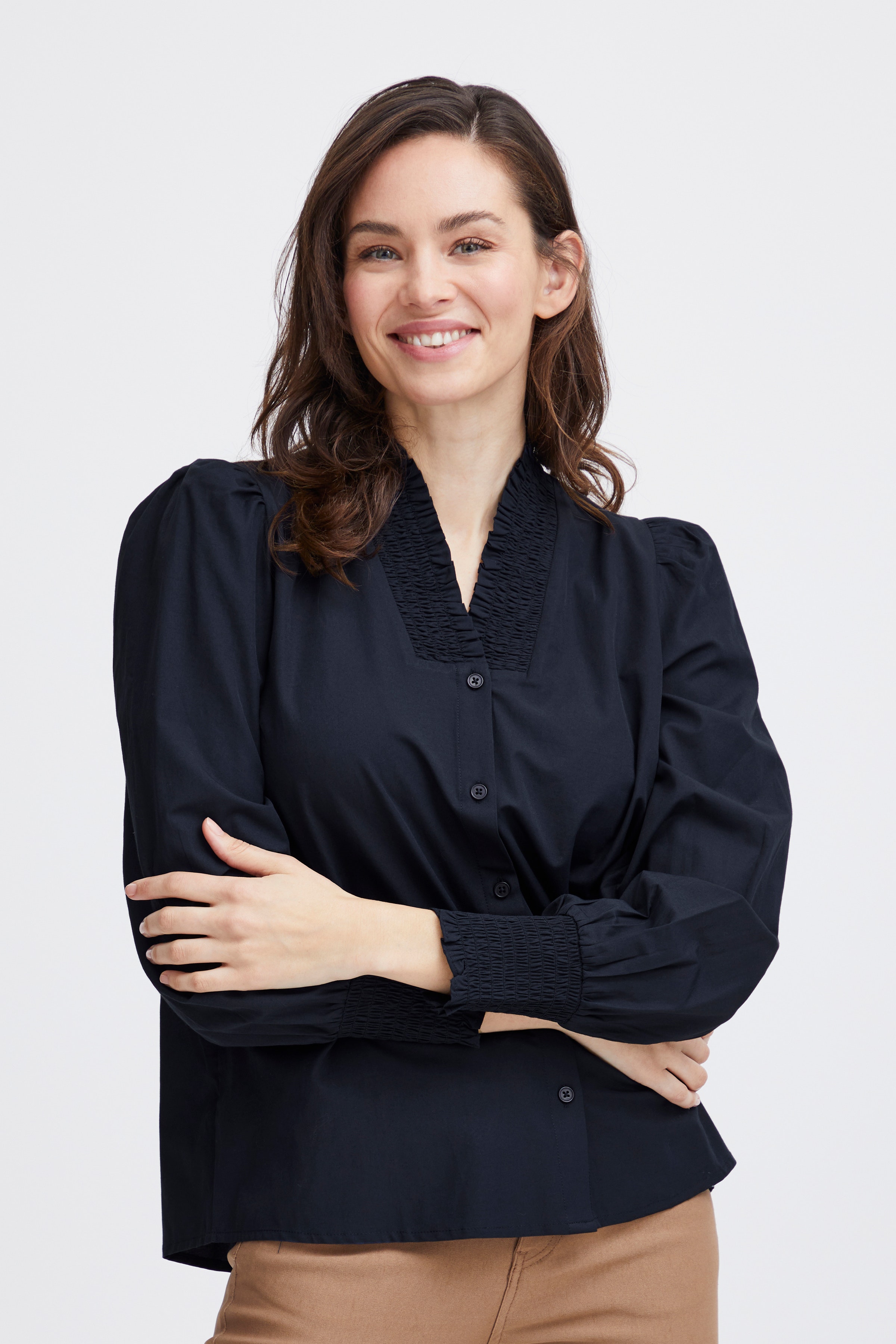 FRPOPS Skjorte LOOKBOOK FRONT 20613359-193923