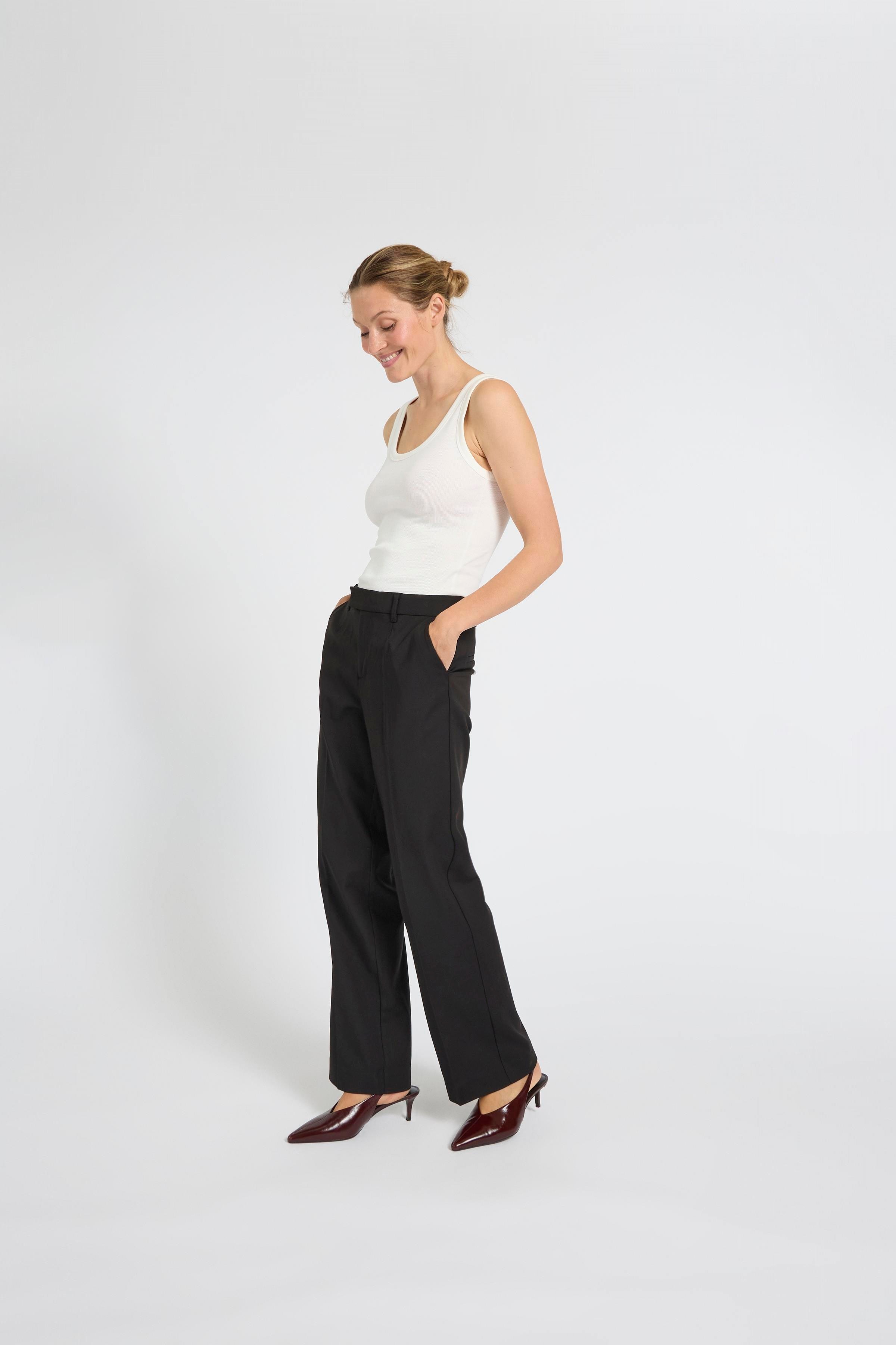 PZBINDY High Waist Wide Leg Hose LOCATION NONE 50210334-193911