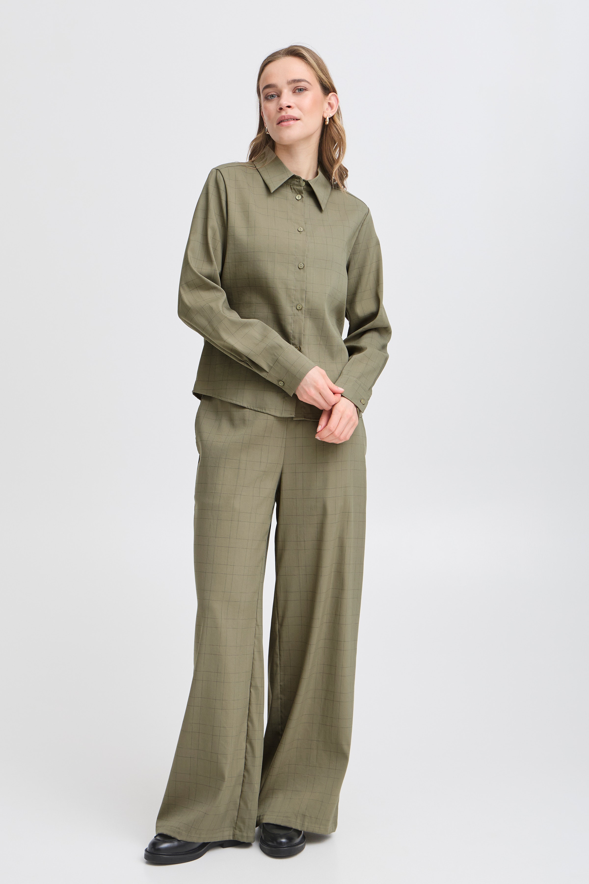 FRCHECKA Skjorta LOOKBOOK FRONT 20616231-185806