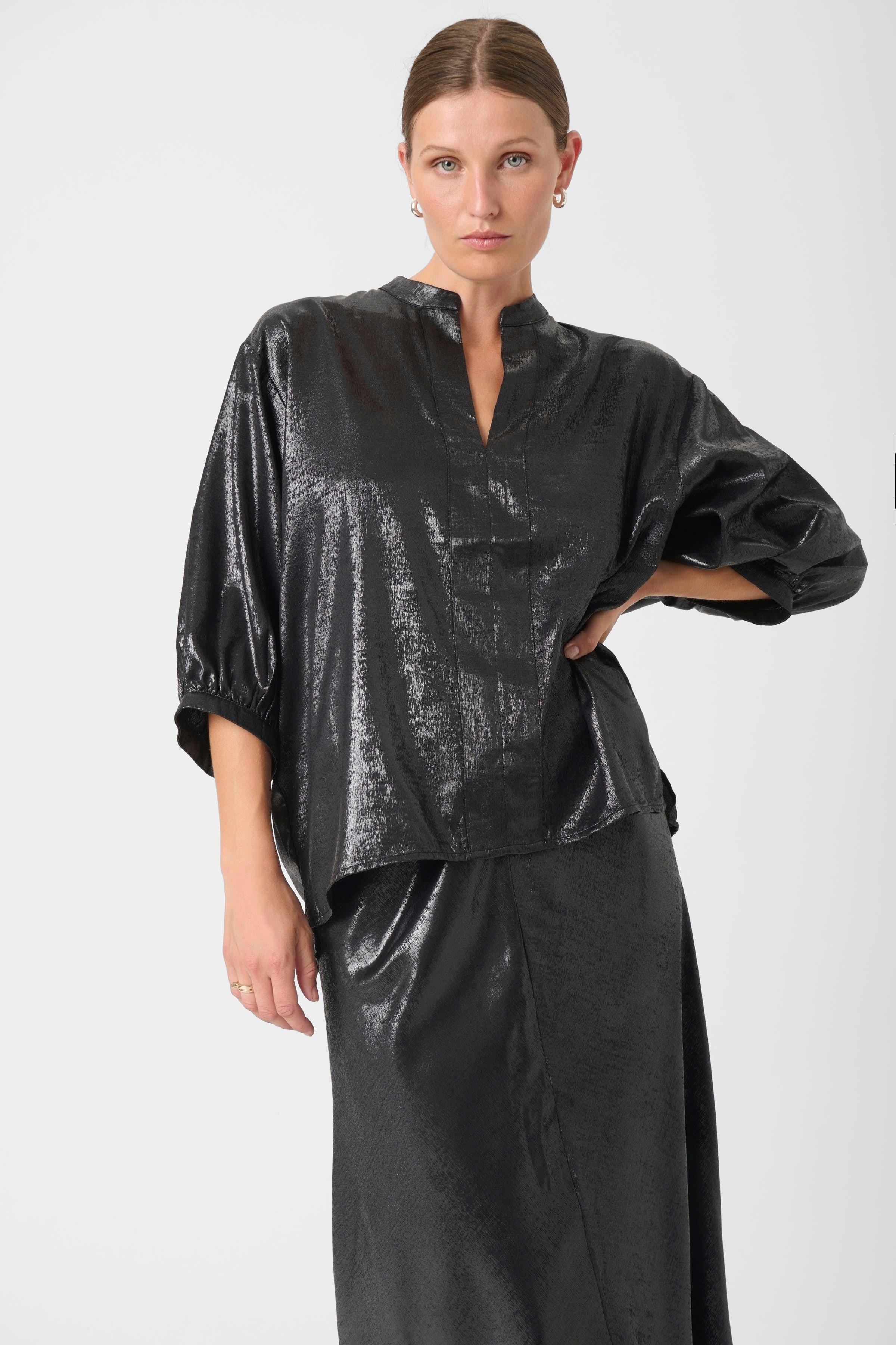 SLMirmir Blouse LOOKBOOK FRONT 30408743-194008