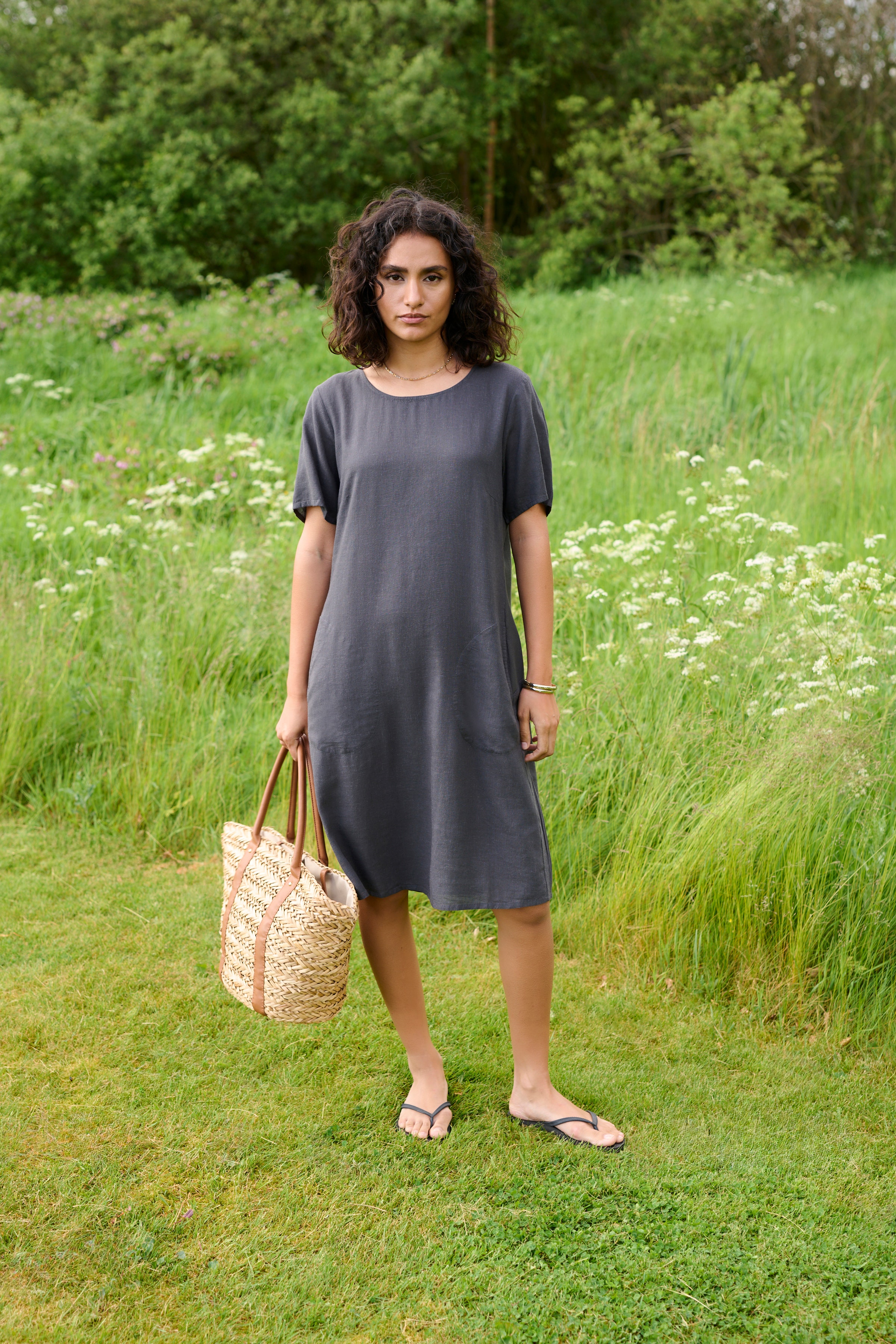 KAmilia Linen dress LOCATION NONE 10508362-190205