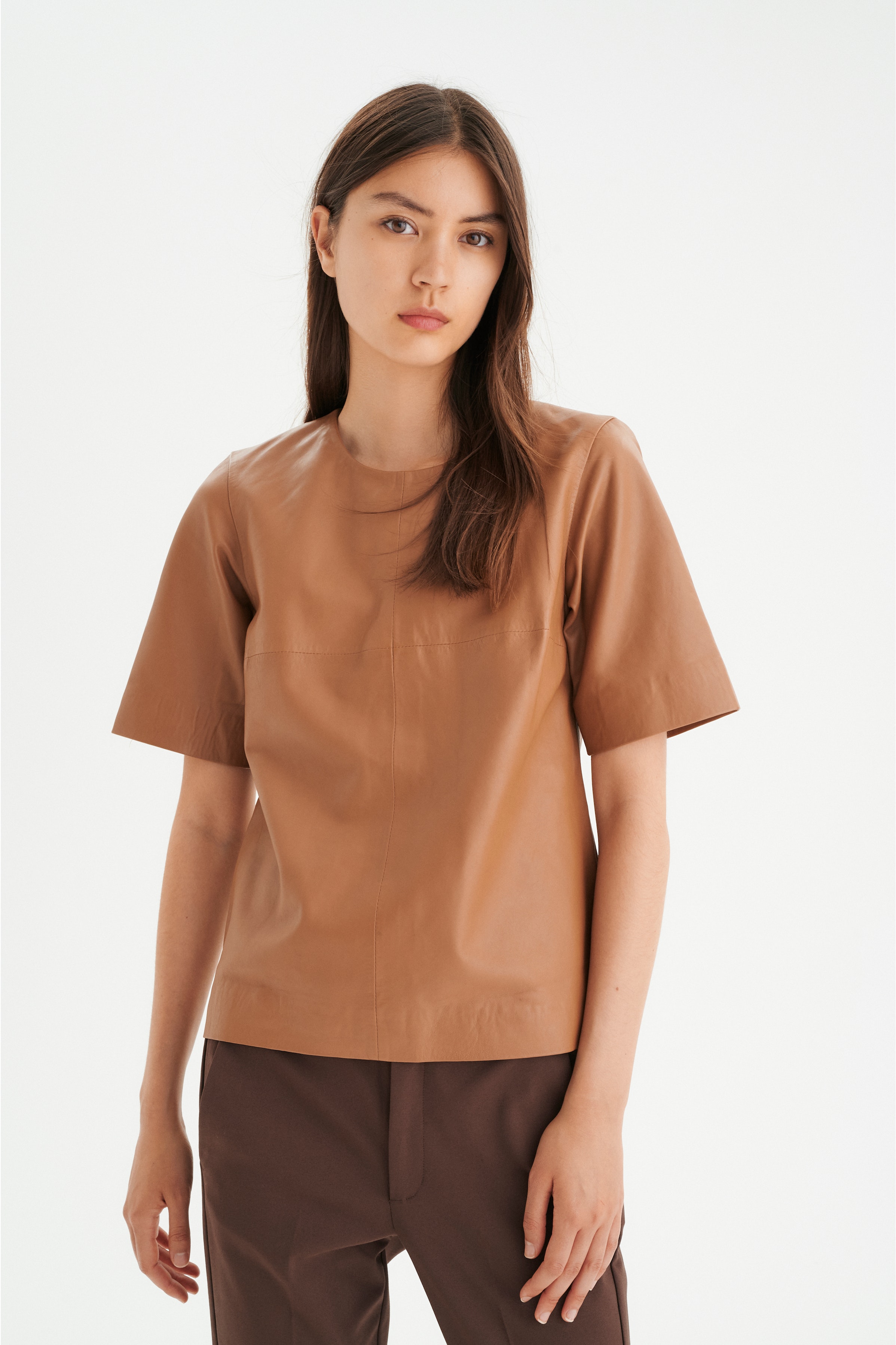 JayleeIW Blouse with short sleeve LOOKBOOK FRONT 30105748-181030