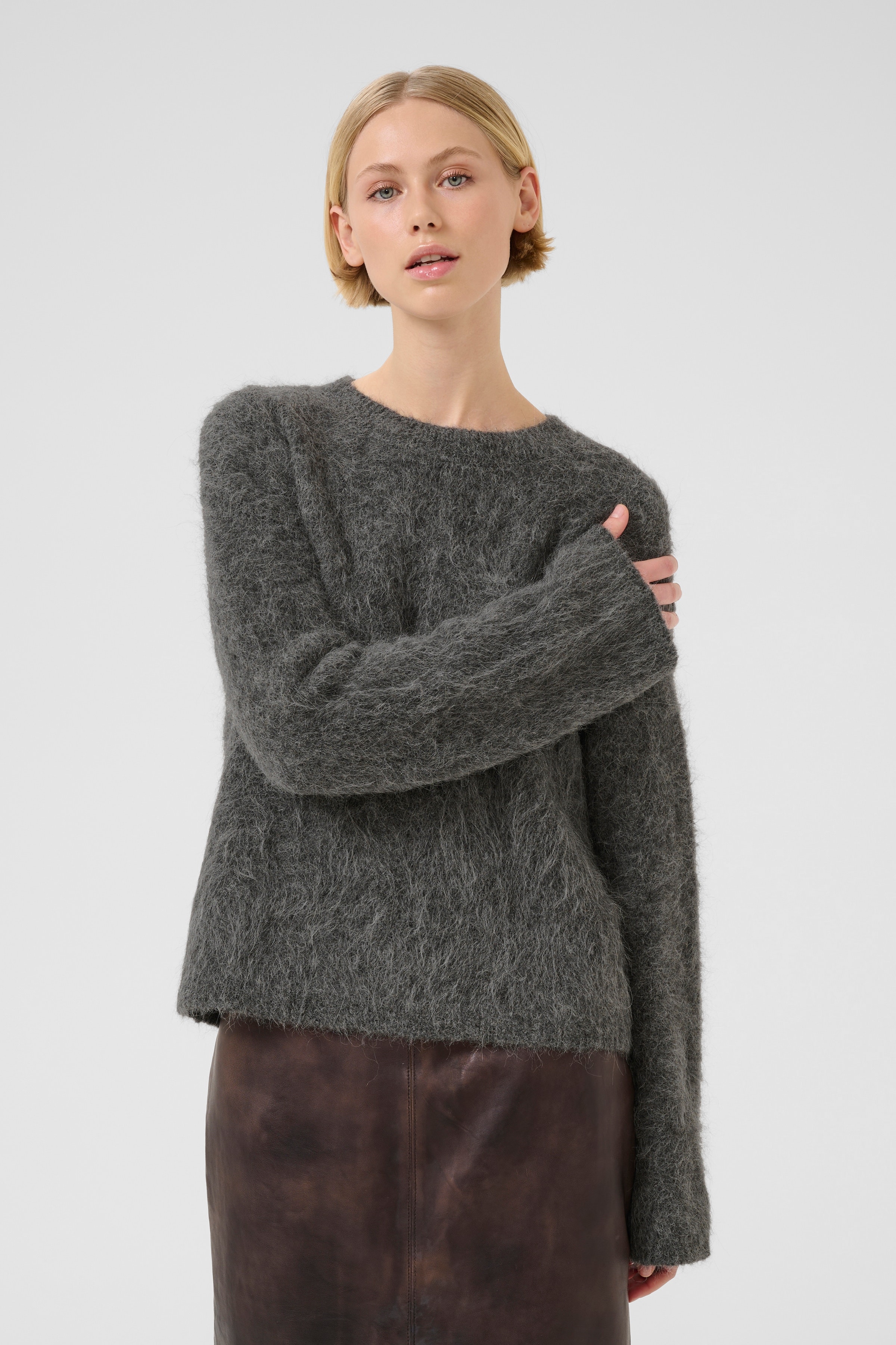 KBTeoline Striktrøje LOOKBOOK FRONT 10105307-103422