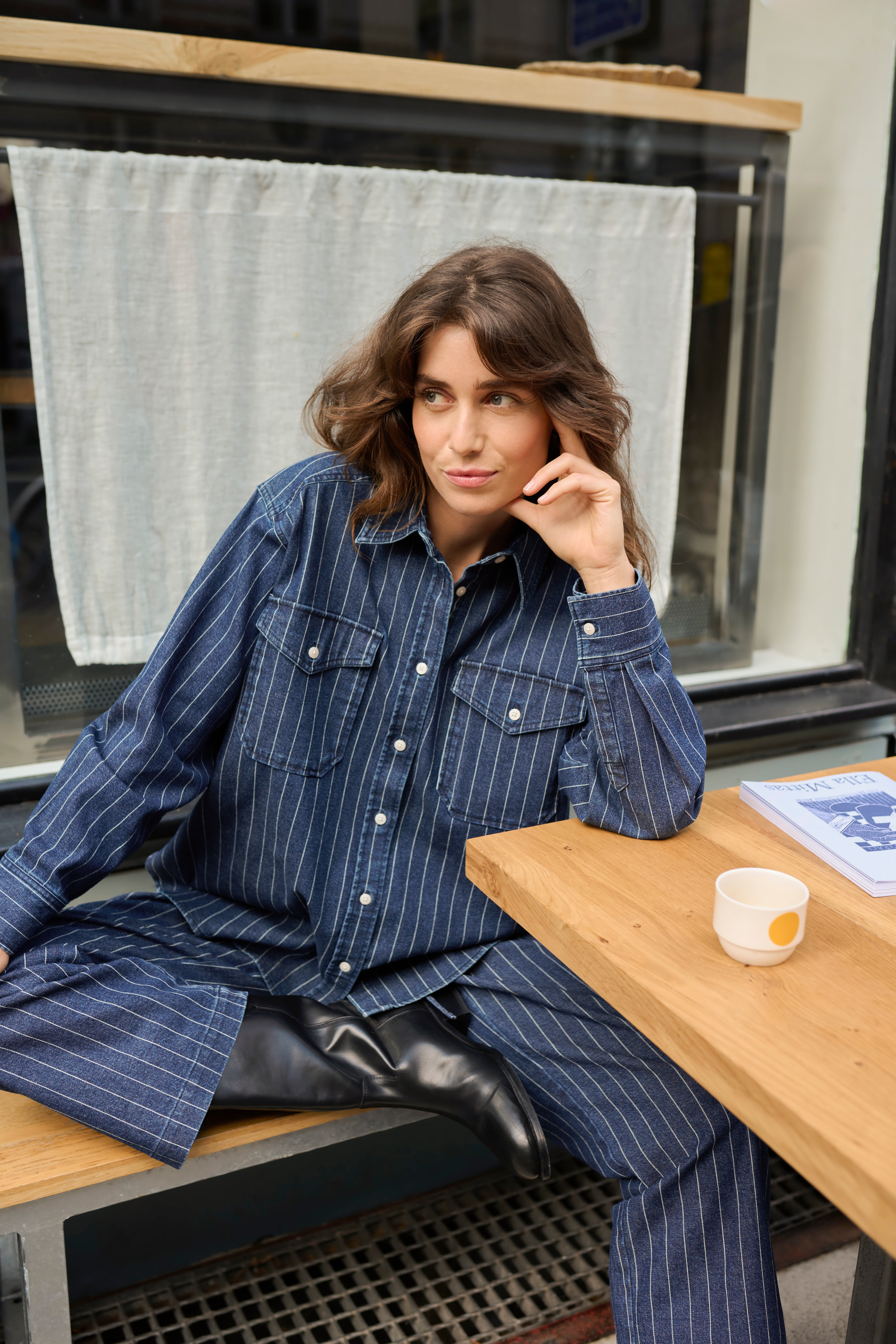 CollettePW Jeansskjorta LOCATION NONE 30308571-303880