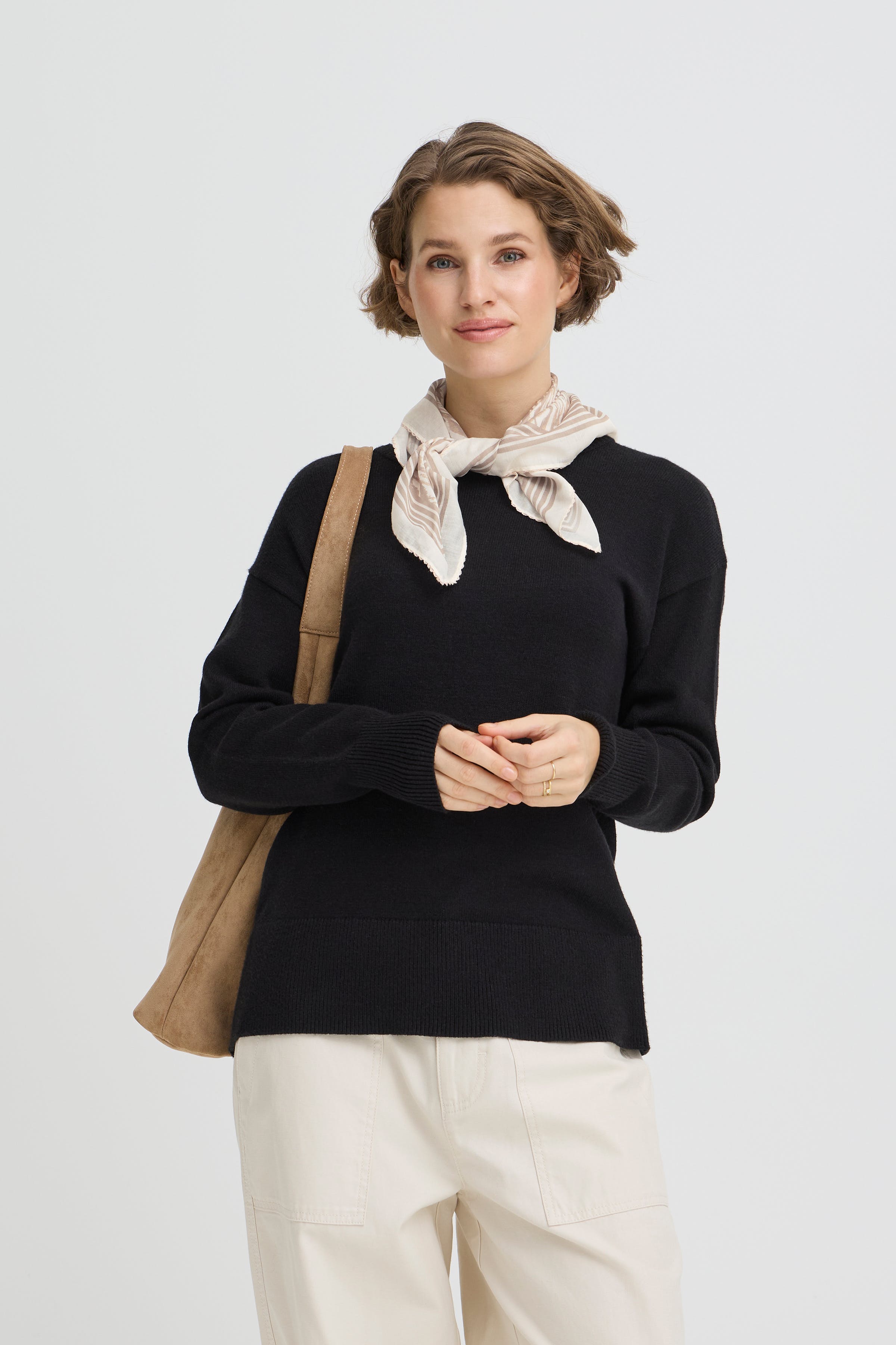 BYVANILLE Sjaal LOOKBOOK FRONT 20818870-900006587