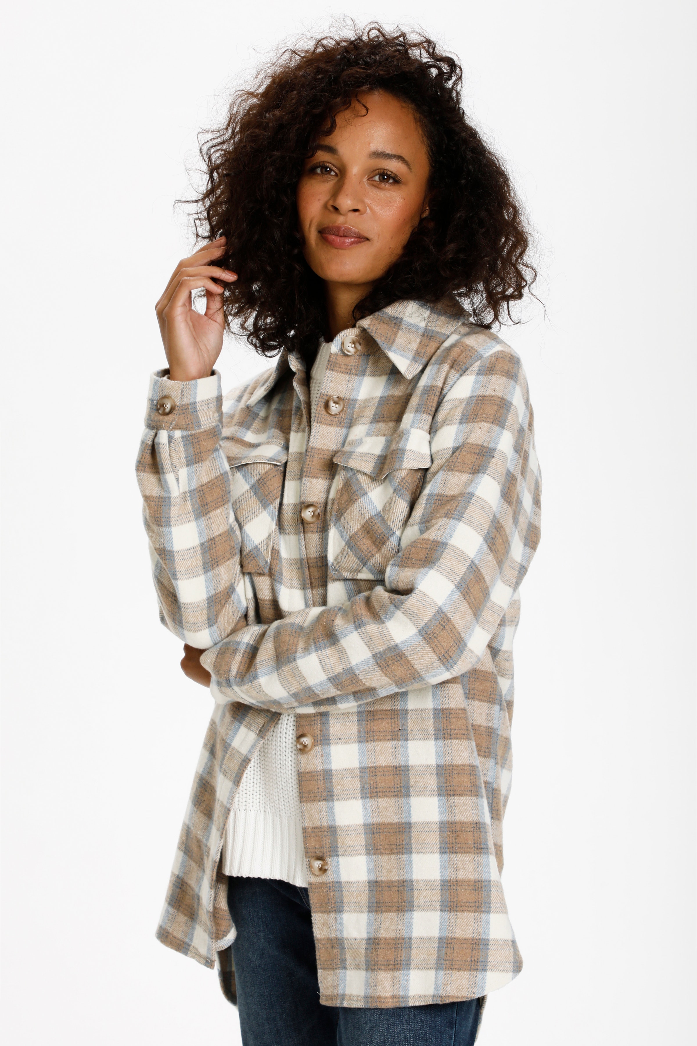 KAvilma Langærmet skjorte LOOKBOOK FRONT 10505693-101544