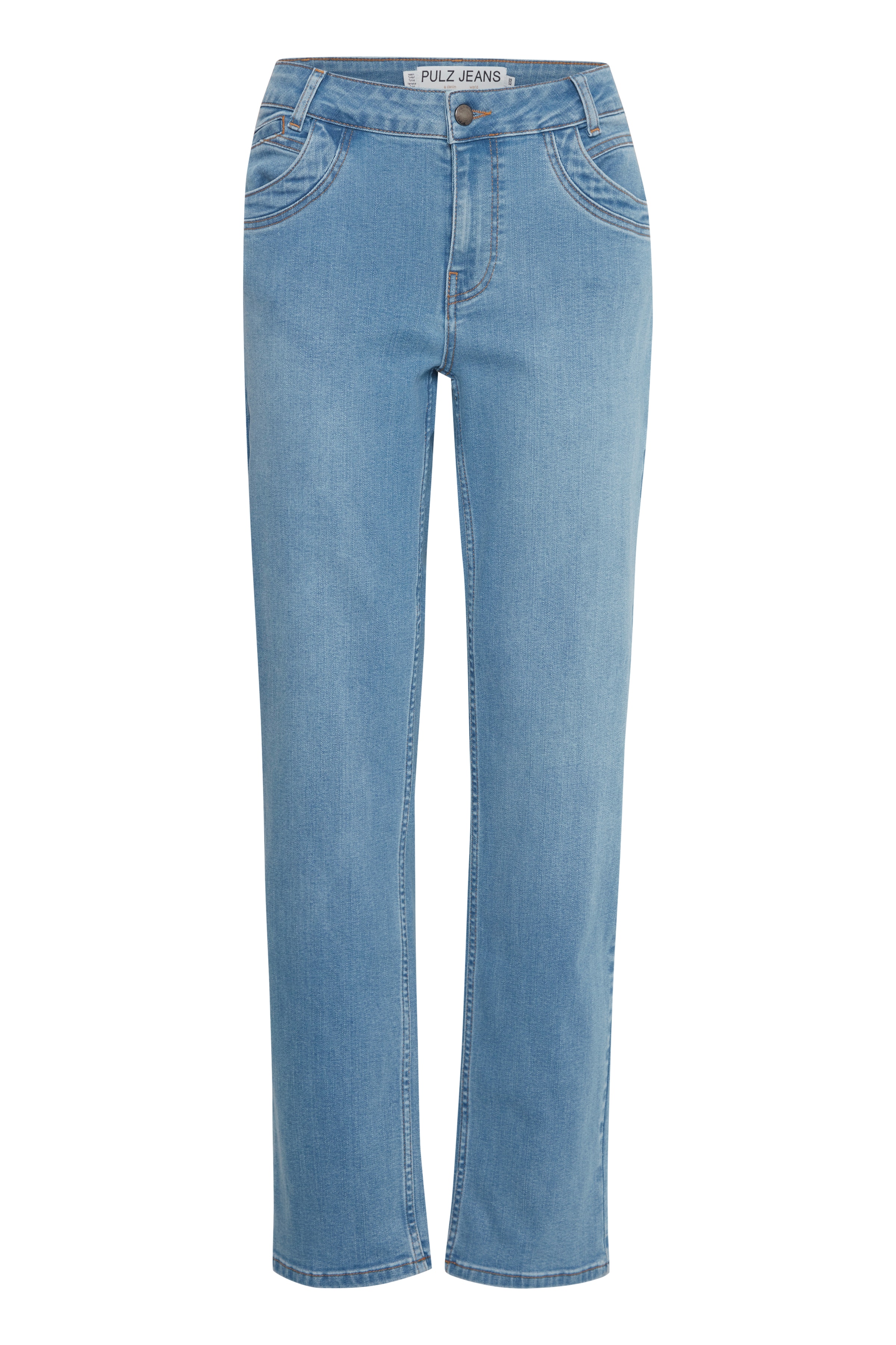 PZCARLA HW Jeans Straight Leg PACK FRONT 50207829-200008