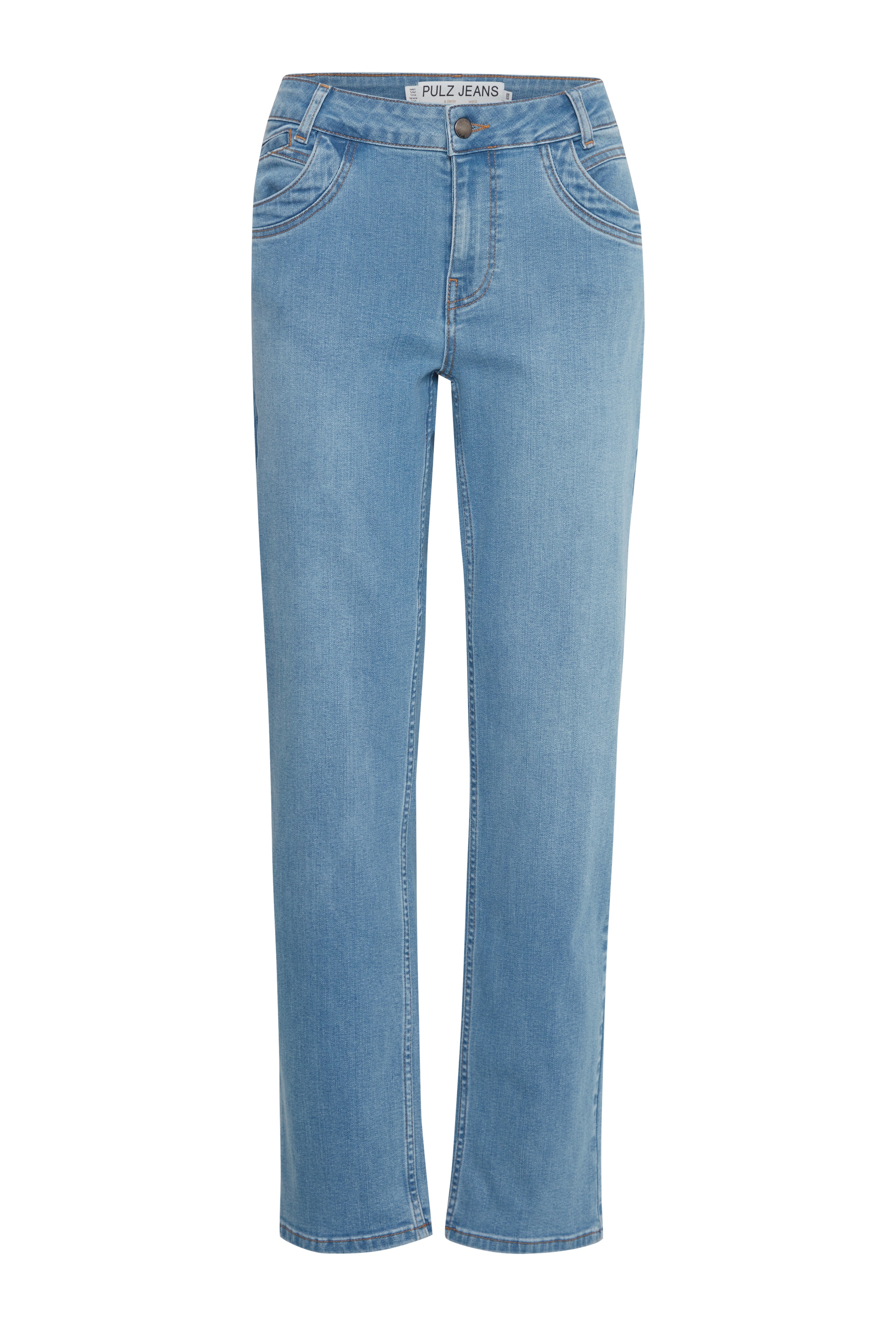 PZCARLA HW Jeans Straight Leg PACK FRONT 50207829-200008