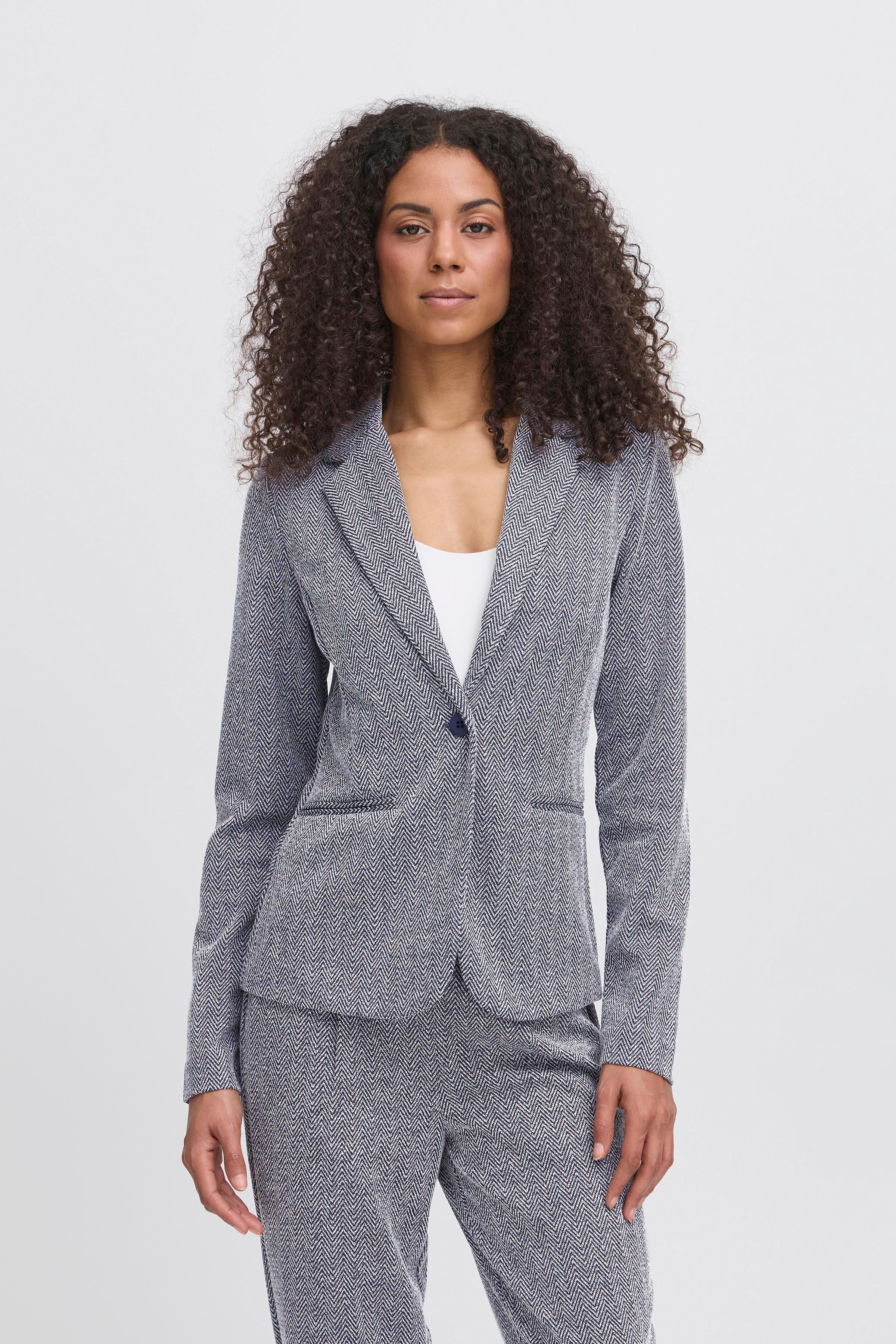 IHKATE JACQUARD Blazer LOOKBOOK FRONT 20121600-900000478