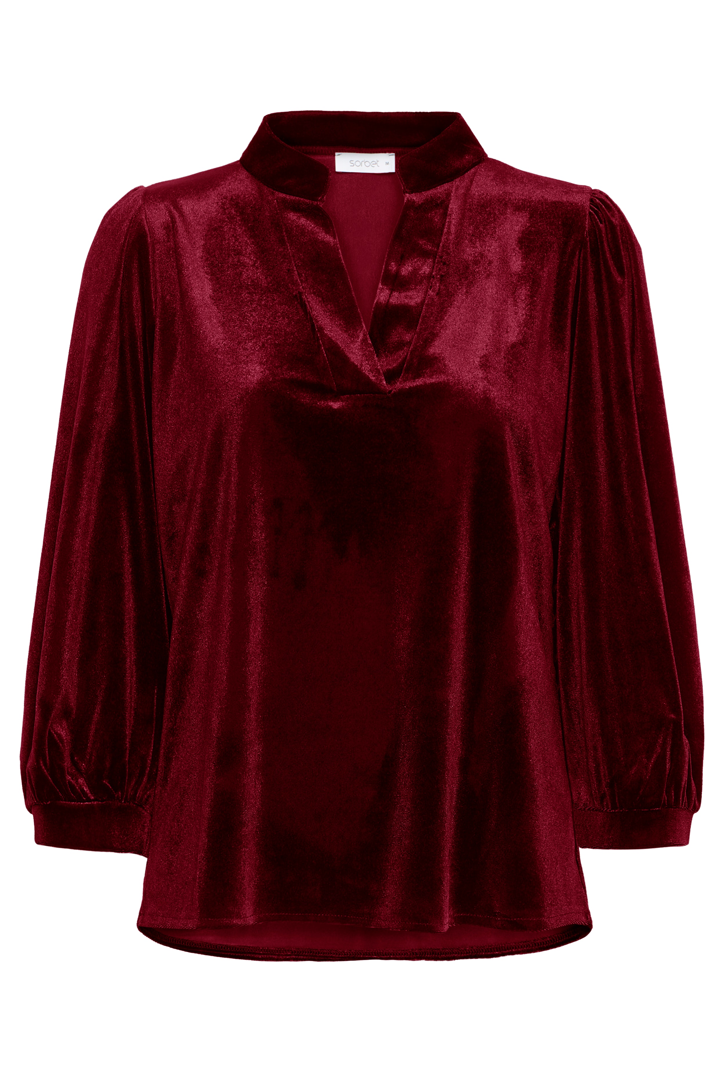 SBVELVETTA Bluse LOOKBOOK FRONT 22100855-191535