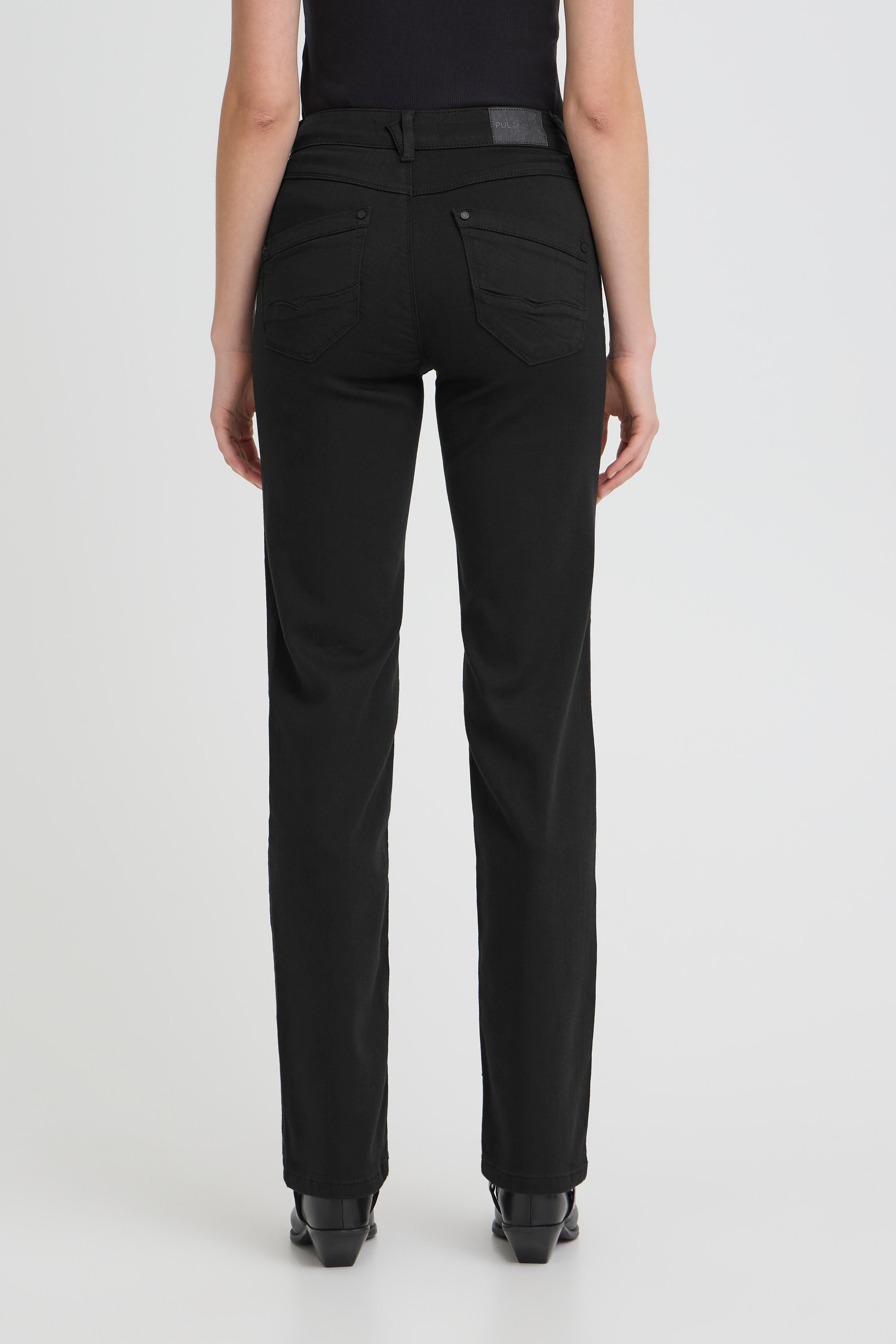 PZKAROLINA HW Jeans Straight Leg LOOKBOOK BACK 50205667-200004