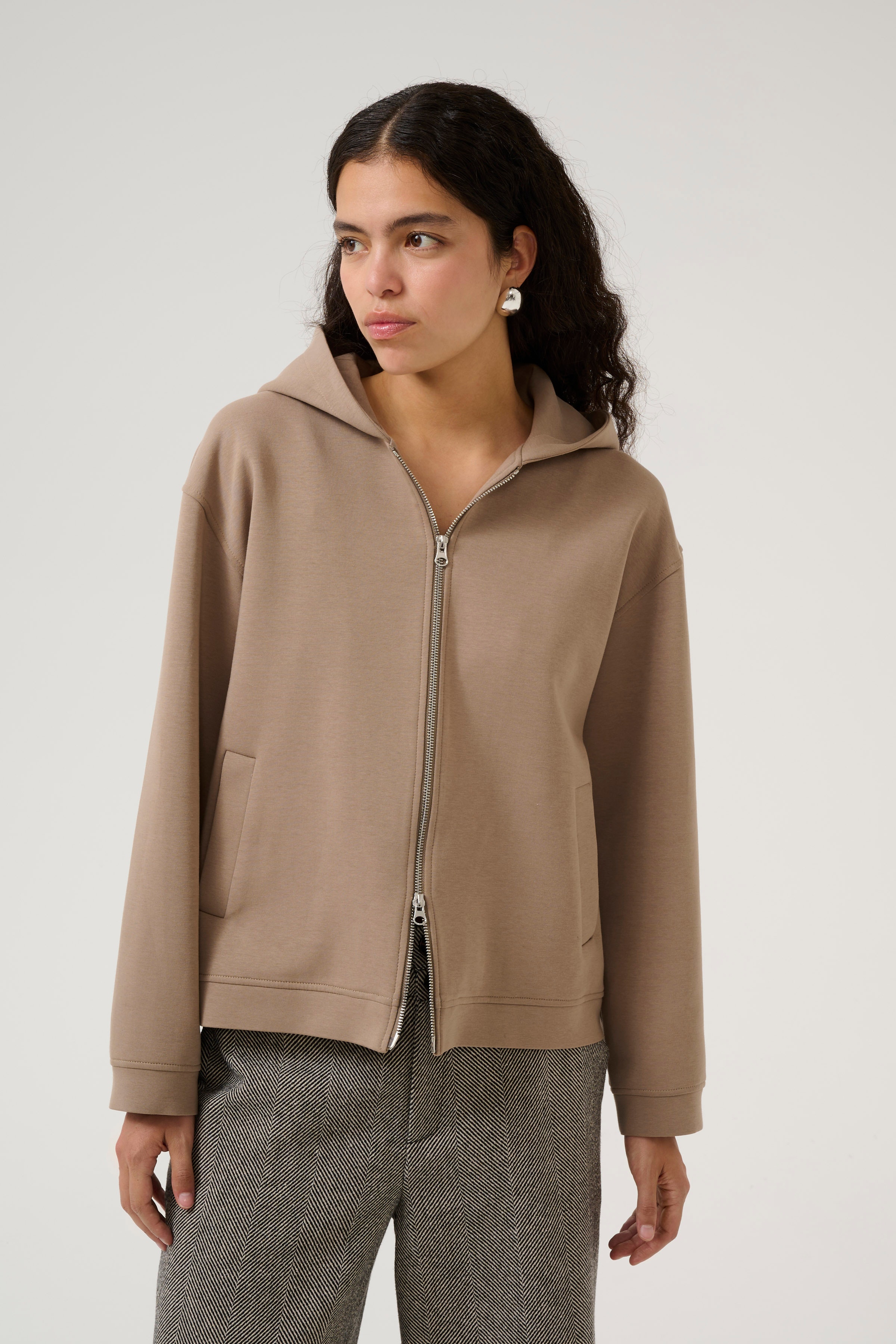 KBSys Hoodie mit Reißverschluss LOOKBOOK FRONT 10105336-171506