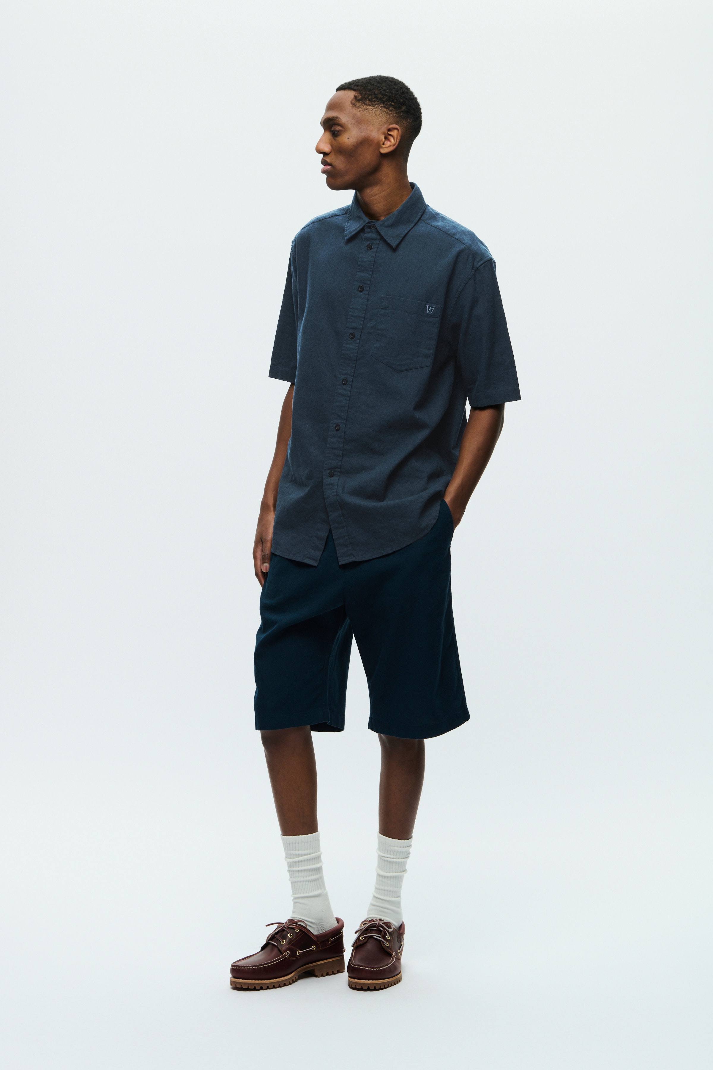 WWaaron Hør Skjorte  LOOKBOOK FRONT 30251408-194011