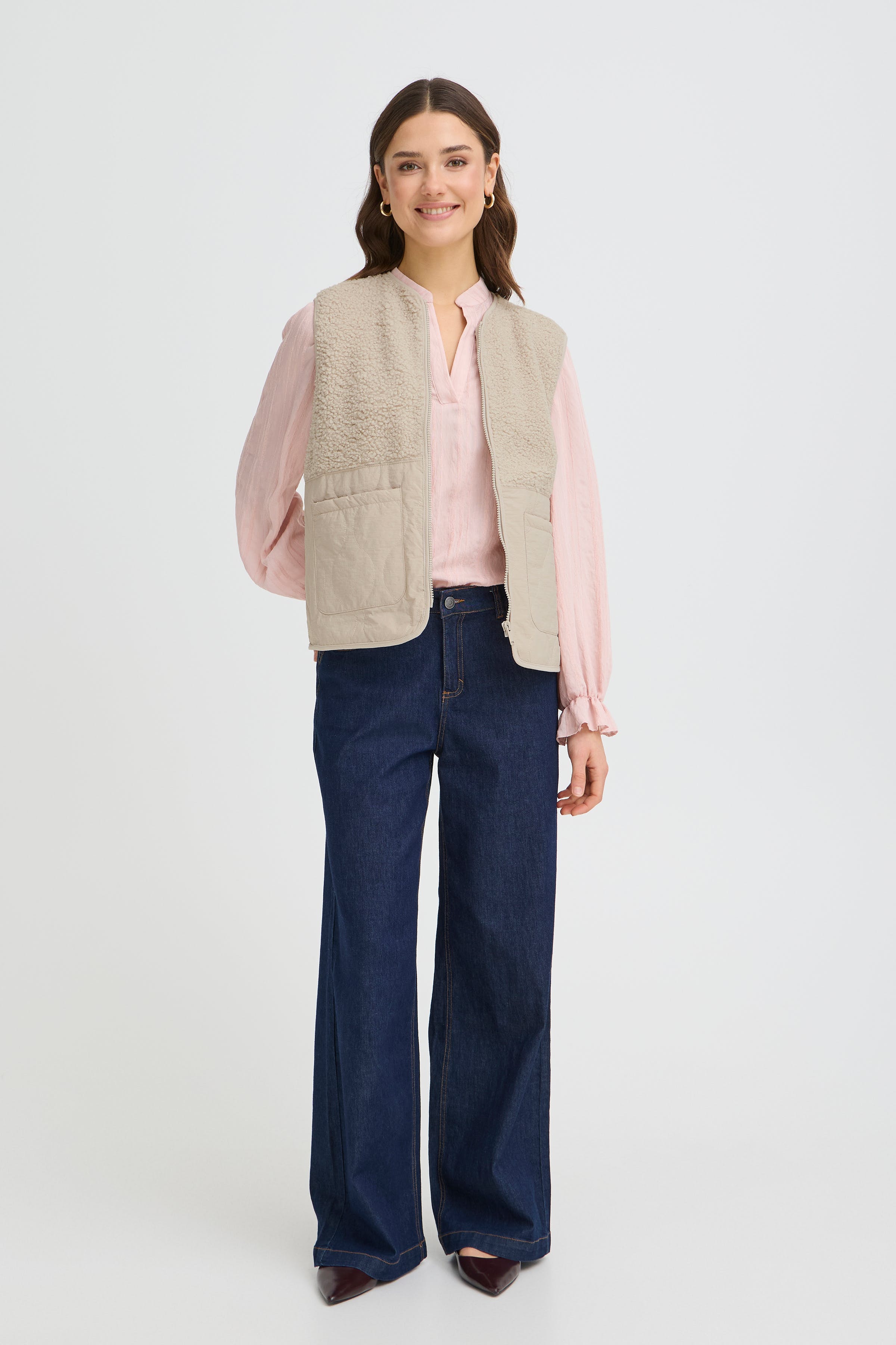 FRMIKALA Vest yttertøj LOOKBOOK FRONT 20617373-140002