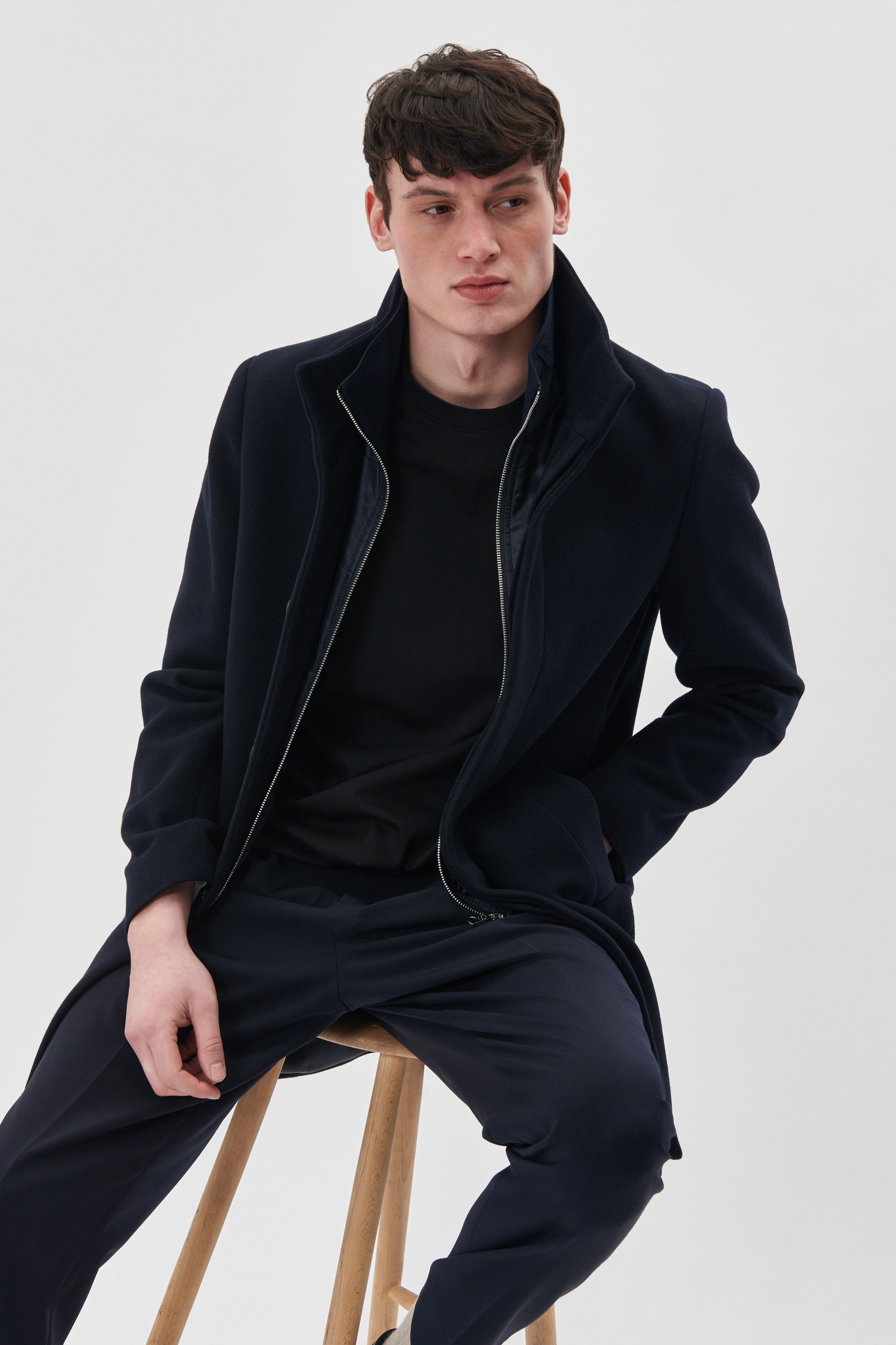 Harvey Wollen Jas LOOKBOOK FRONT 30203845-194011