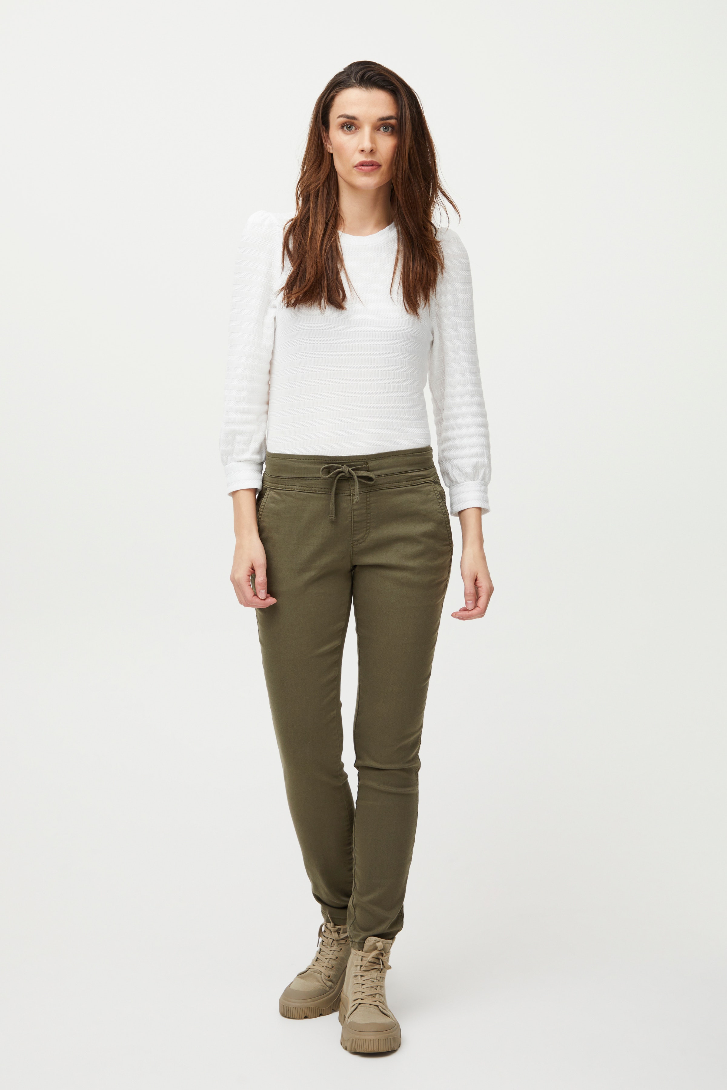 PZROSITA High Waist Skinny Leg Bukser LOOKBOOK FRONT 50207898-190510