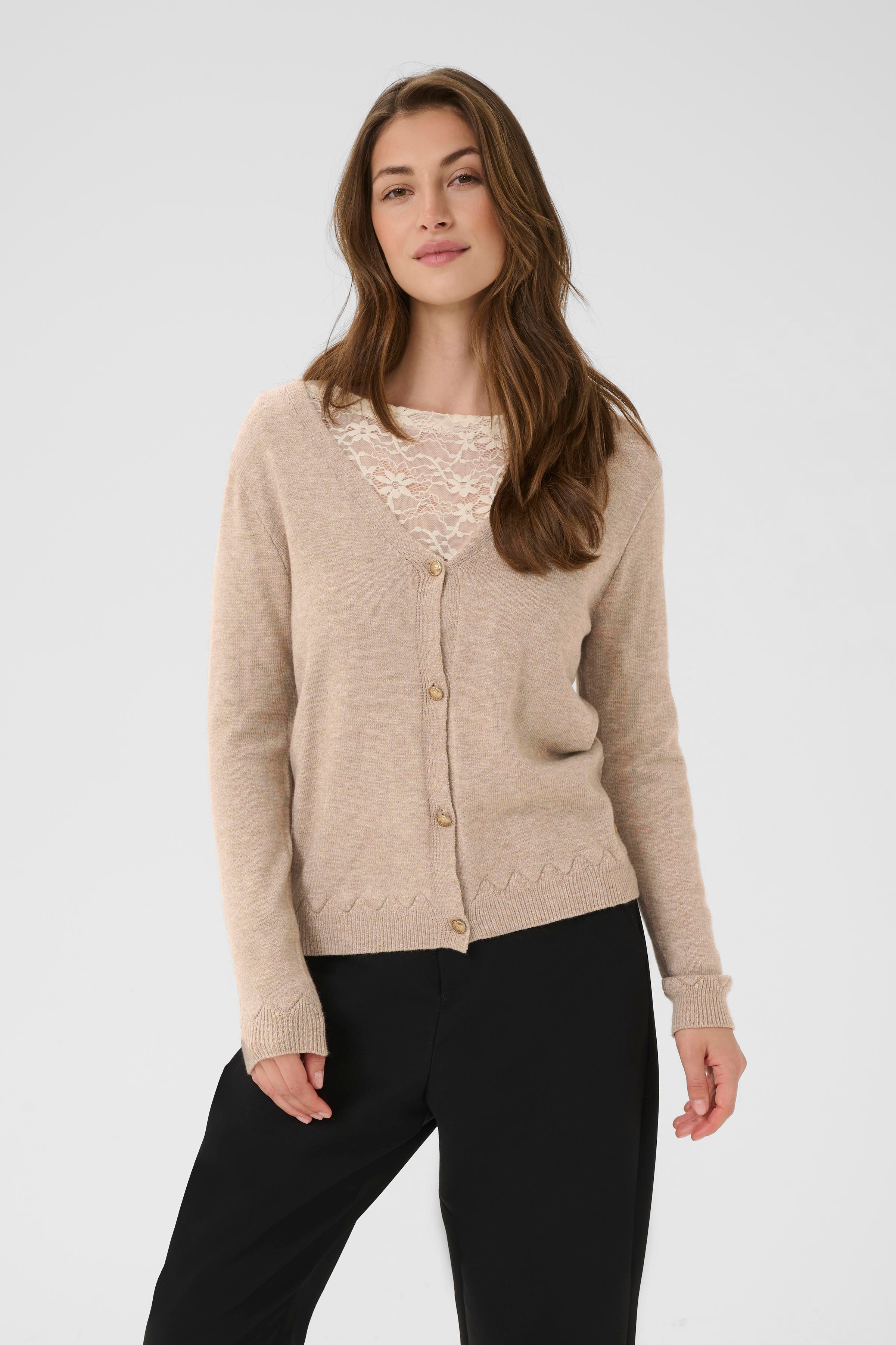 CRDela Cardigan LOOKBOOK FRONT 10614299-1614071