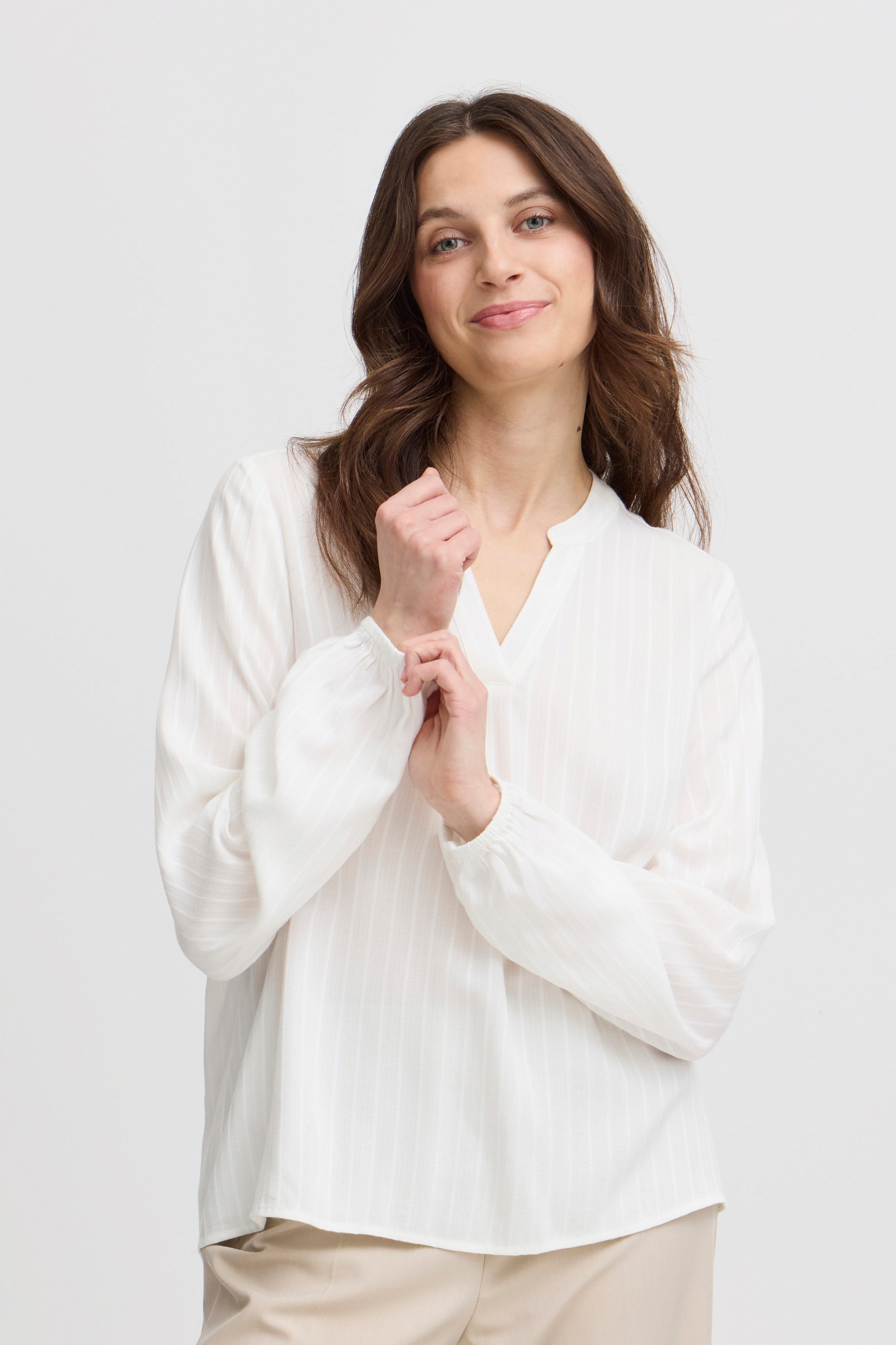 FRNALA BL 1 Langærmet skjorte LOOKBOOK FRONT 20615374-114800