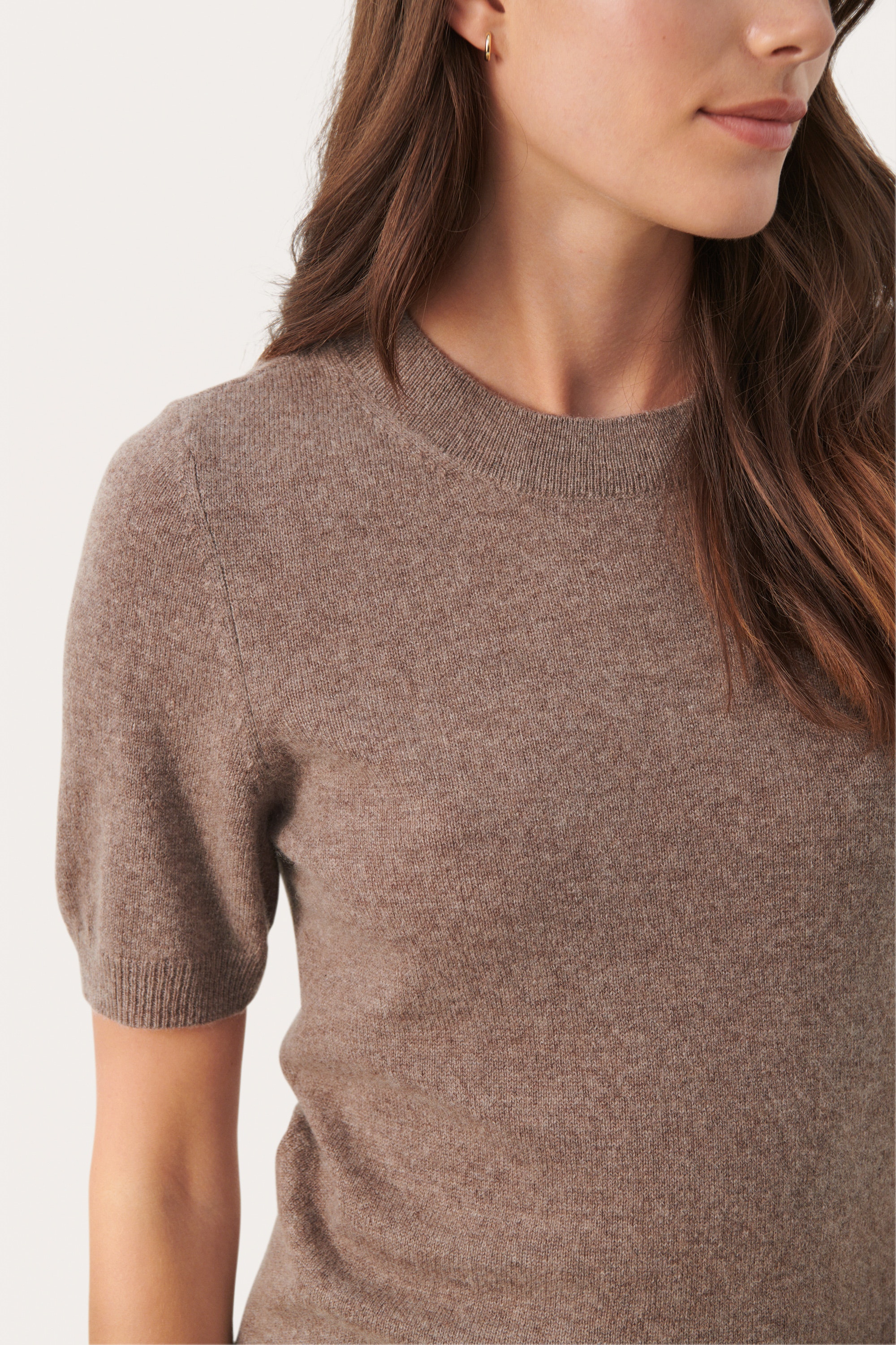 EverlottaPW Short-sleeved cashmere sweater LOOKBOOK DETAIL 30307338-1811121