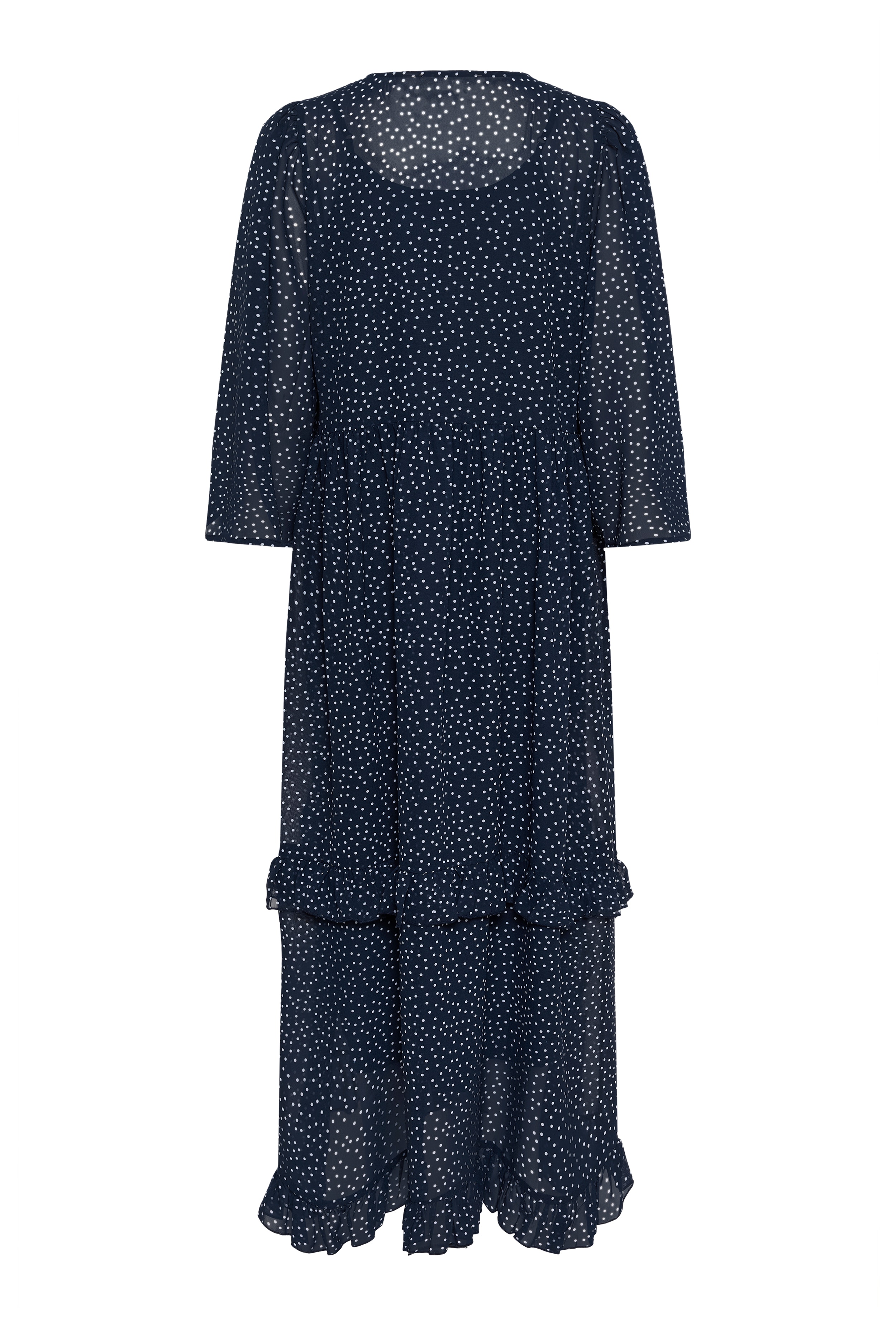 CUalita Kjole med prikker PACK BACK 50112722-108939