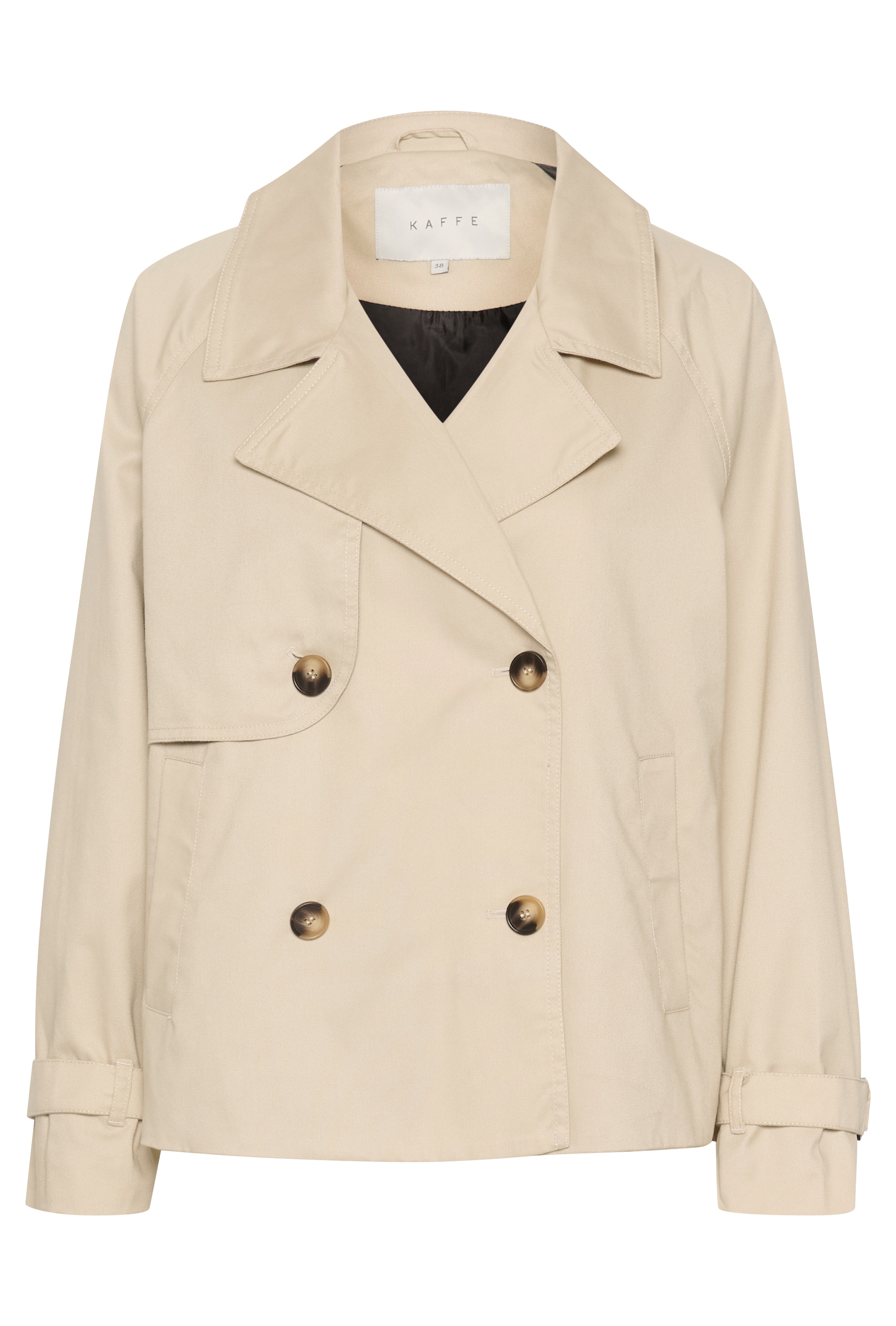 KAelise Kort Trenchcoat PACK FRONT 10508302-151305