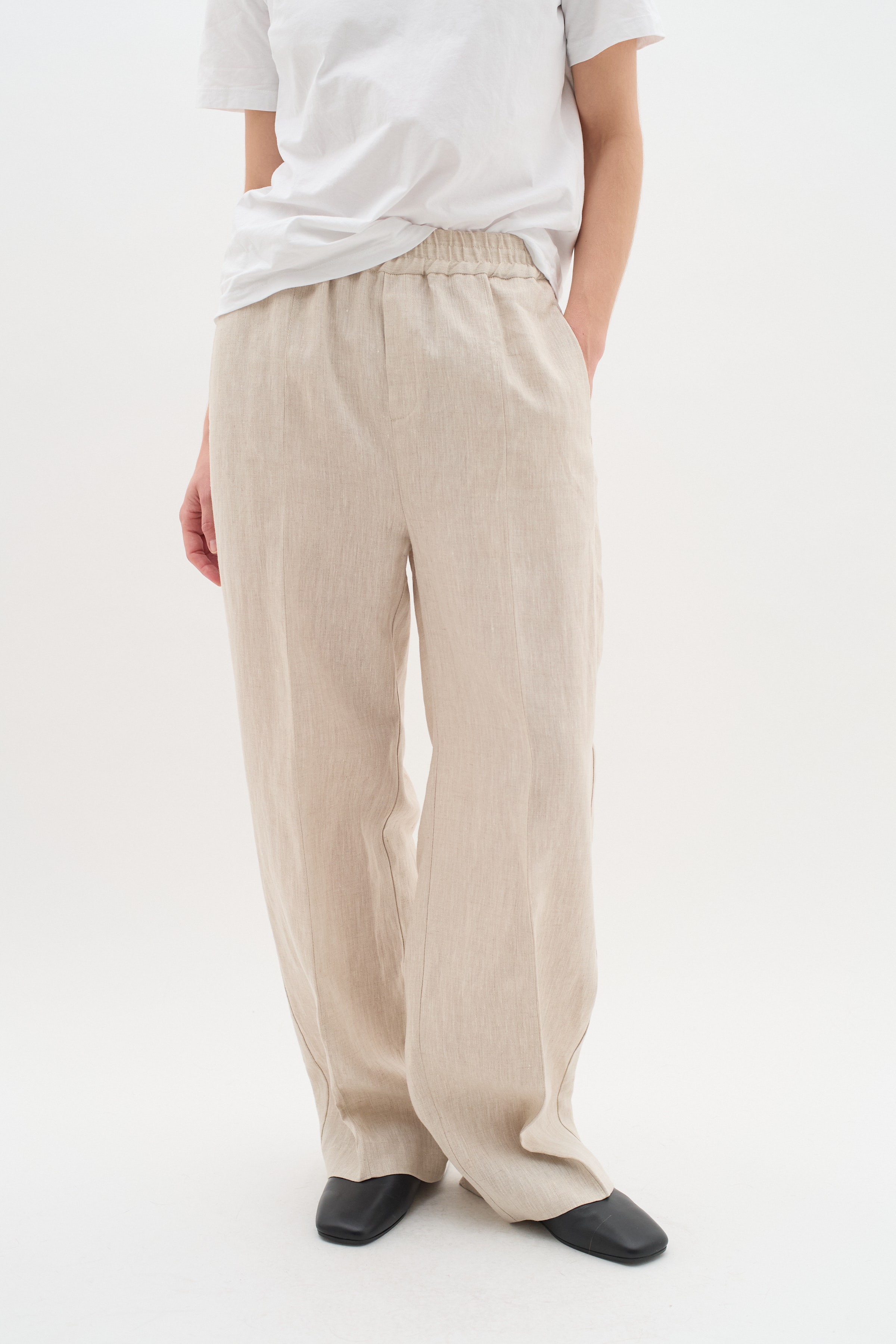 XiniaIW Linnen Trousers LOOKBOOK FRONT 30109322-1304031