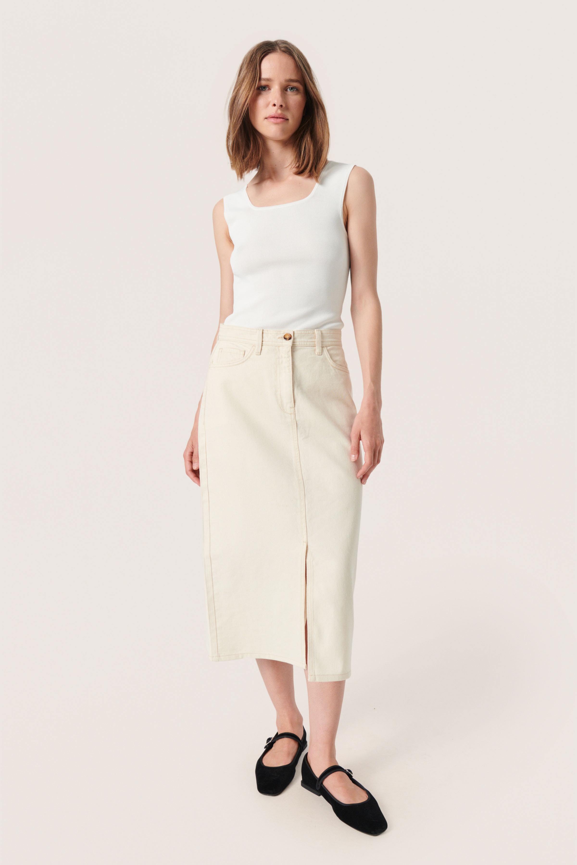 SLAnneline Skjørt LOOKBOOK FRONT 30407123-110701