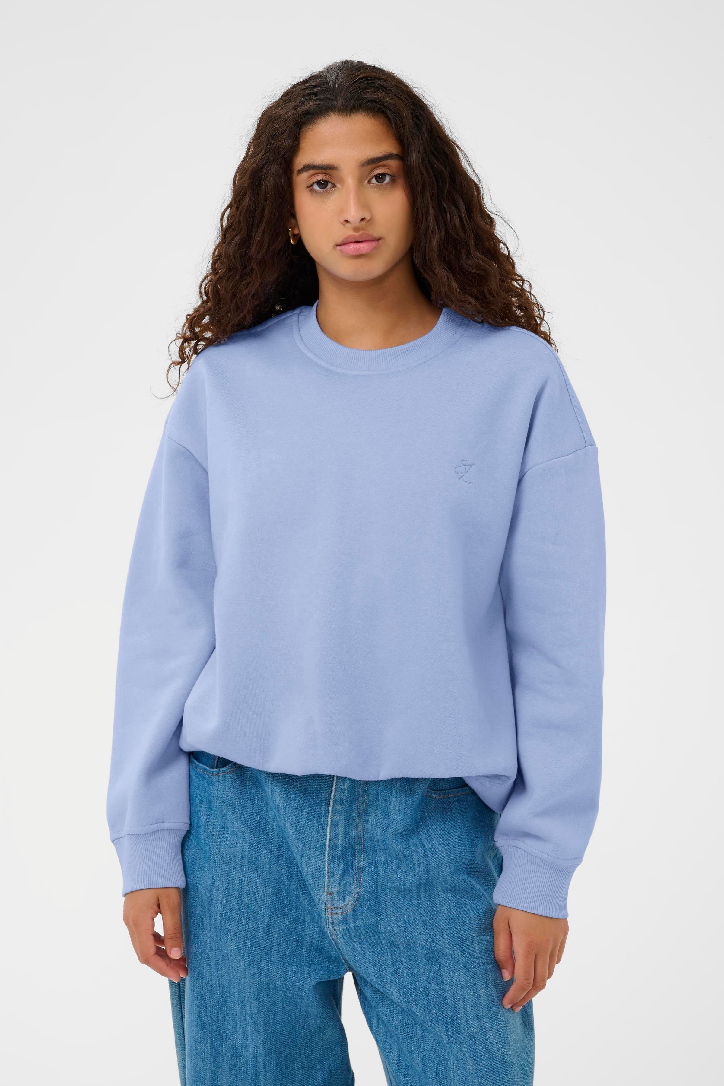 SLRolanda Sweatshirt LOOKBOOK FRONT 30408877-164030
