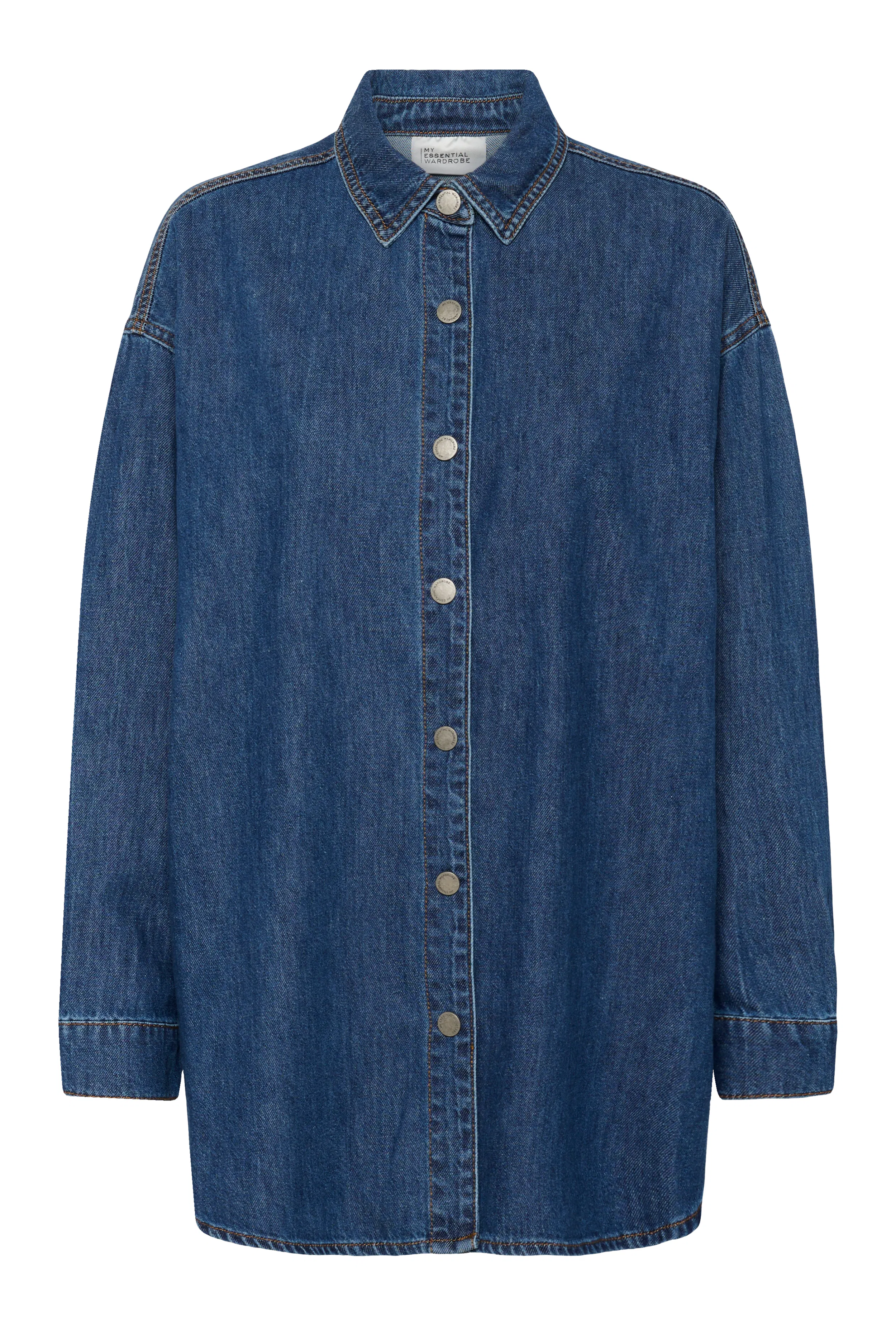 HilmaMW Denim overhemd PACK FRONT 10705096-100053