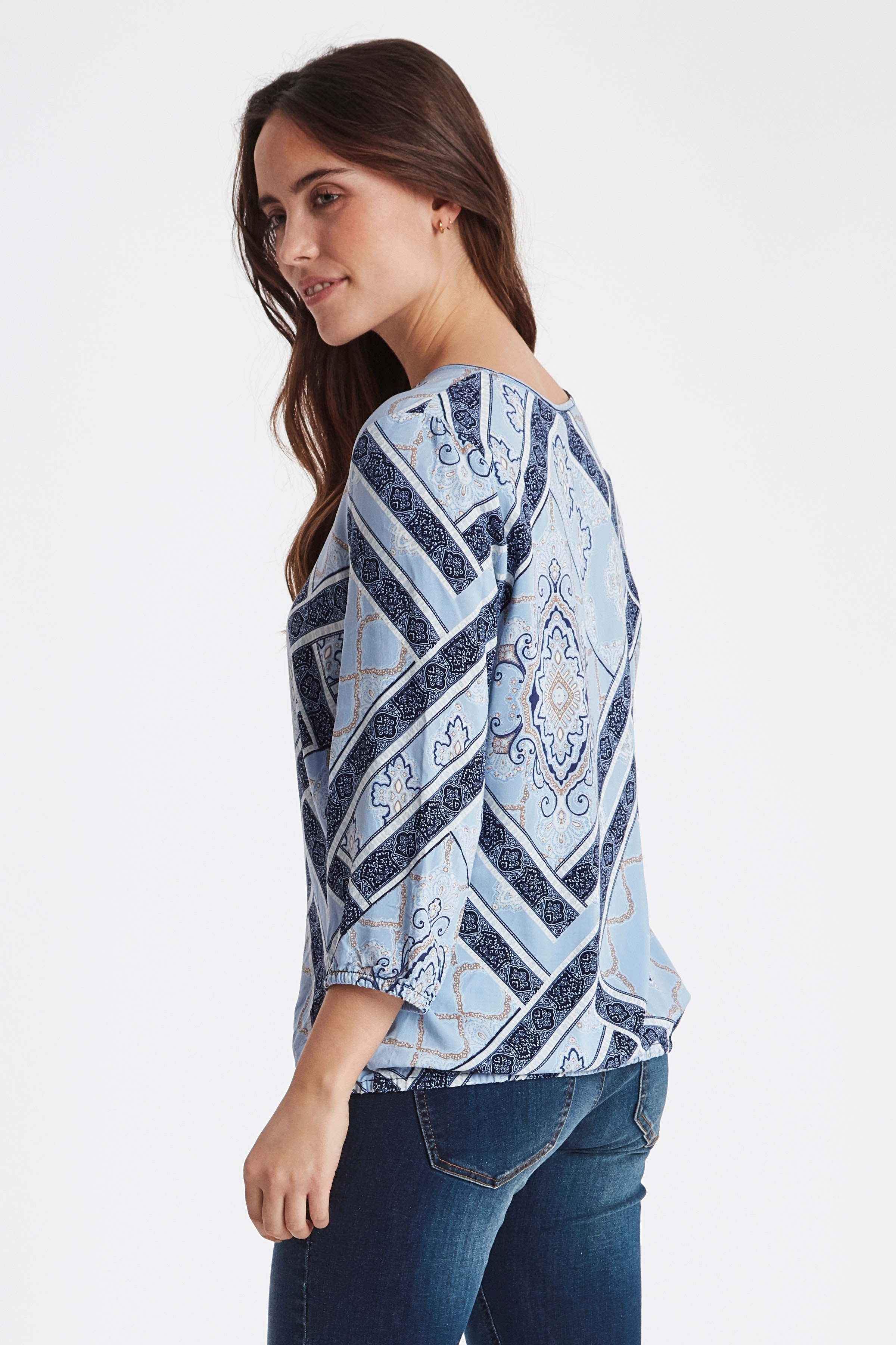 Kortærmet bluse LOOKBOOK FRONT 20607067-69439