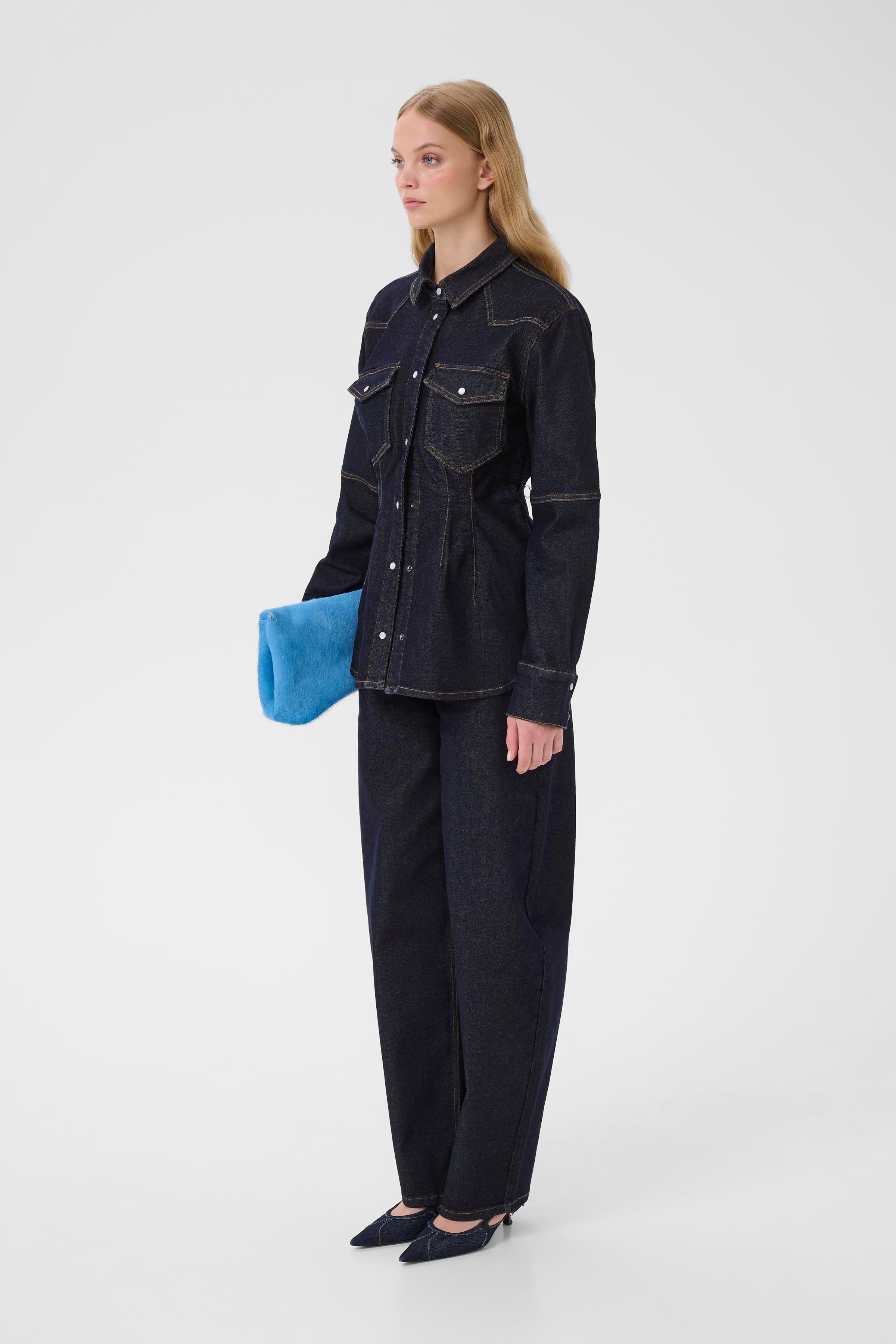 GZmae Denim shirt LOOKBOOK FRONT 10910867-102429