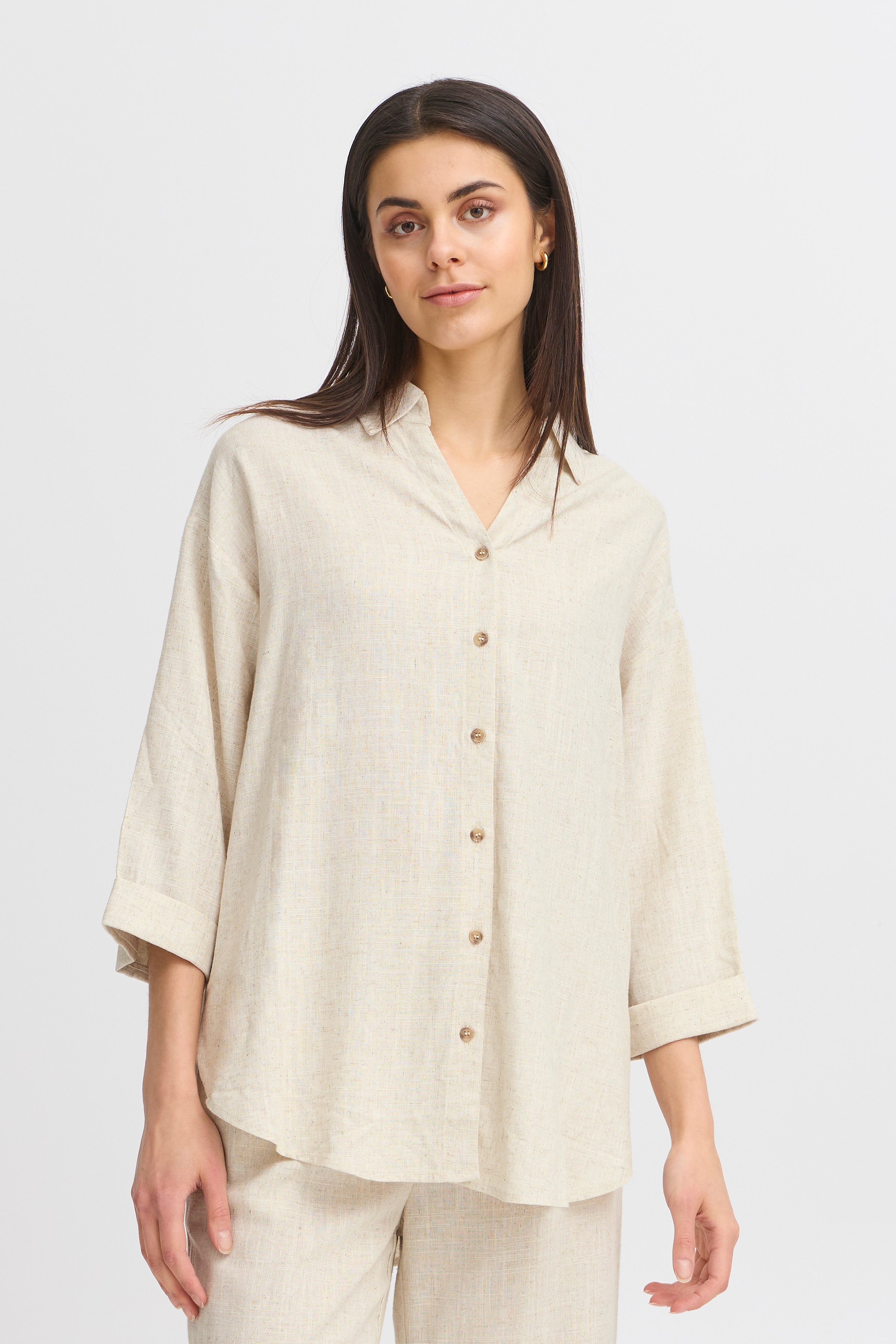 FRJUNA Skjorte LOOKBOOK FRONT 20616093-1309051