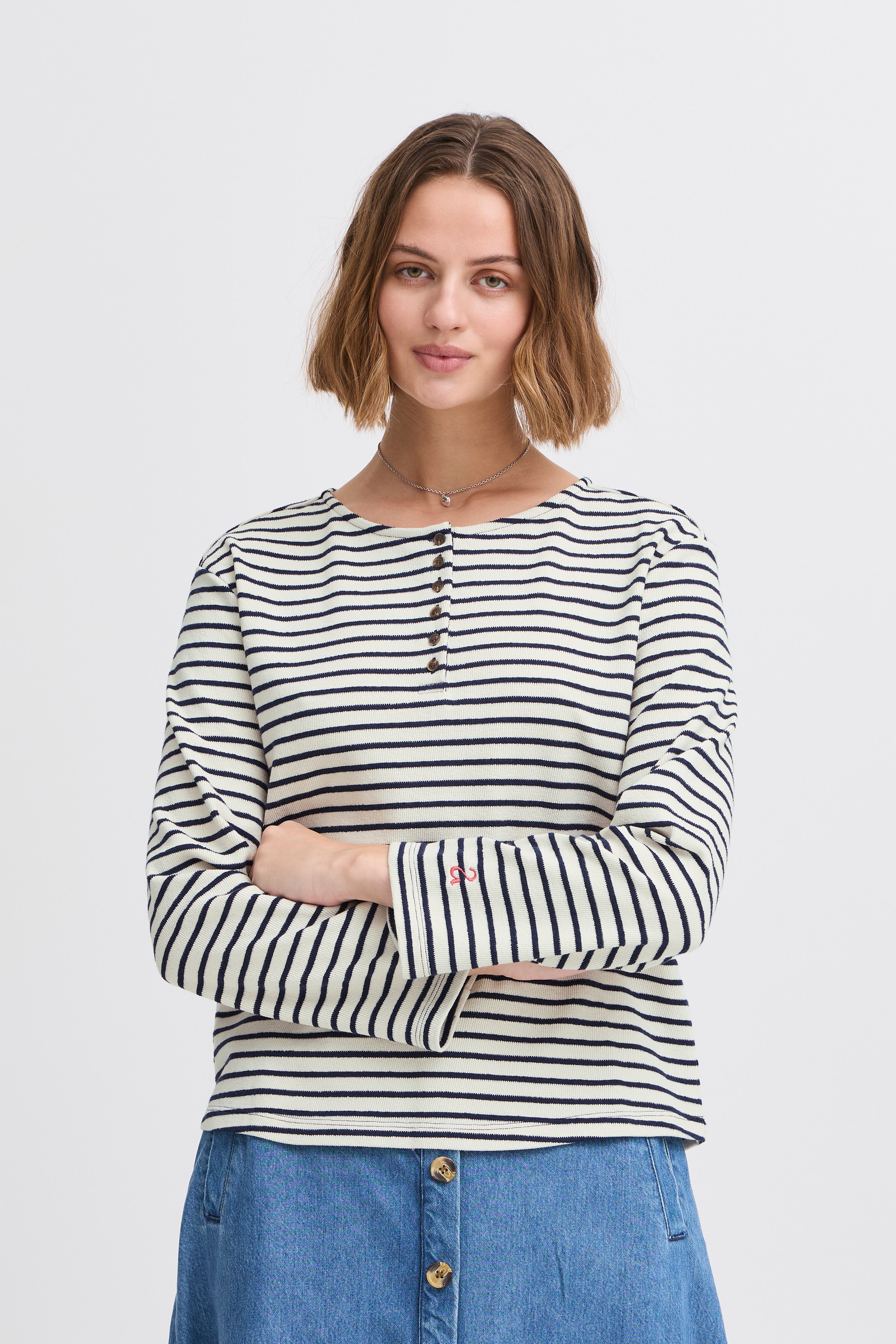 Långärmed T-shirt LOOKBOOK FRONT 20121946-130905