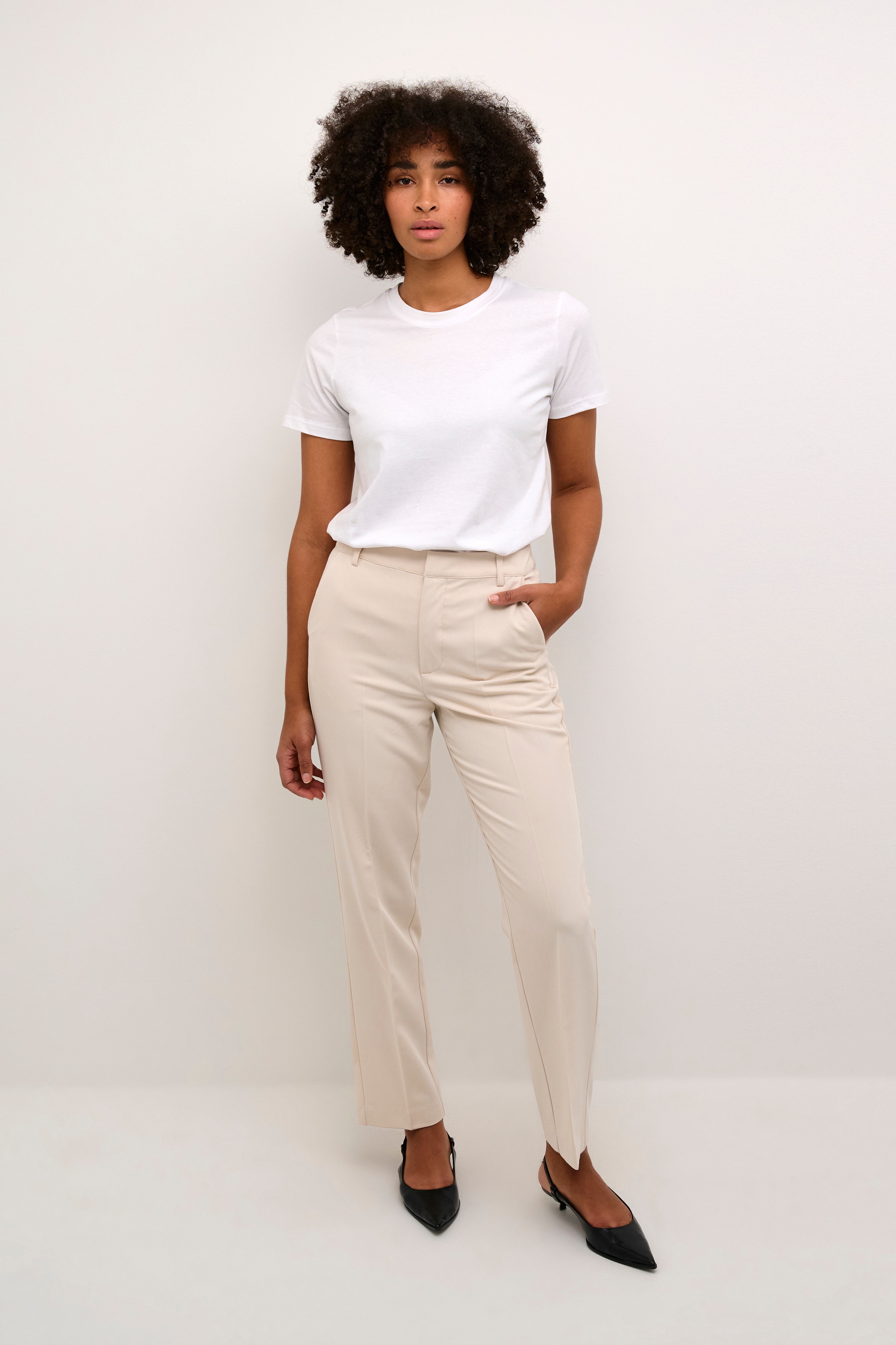 KAsakura Zipper Bukser LOOKBOOK FRONT 10507770-110105