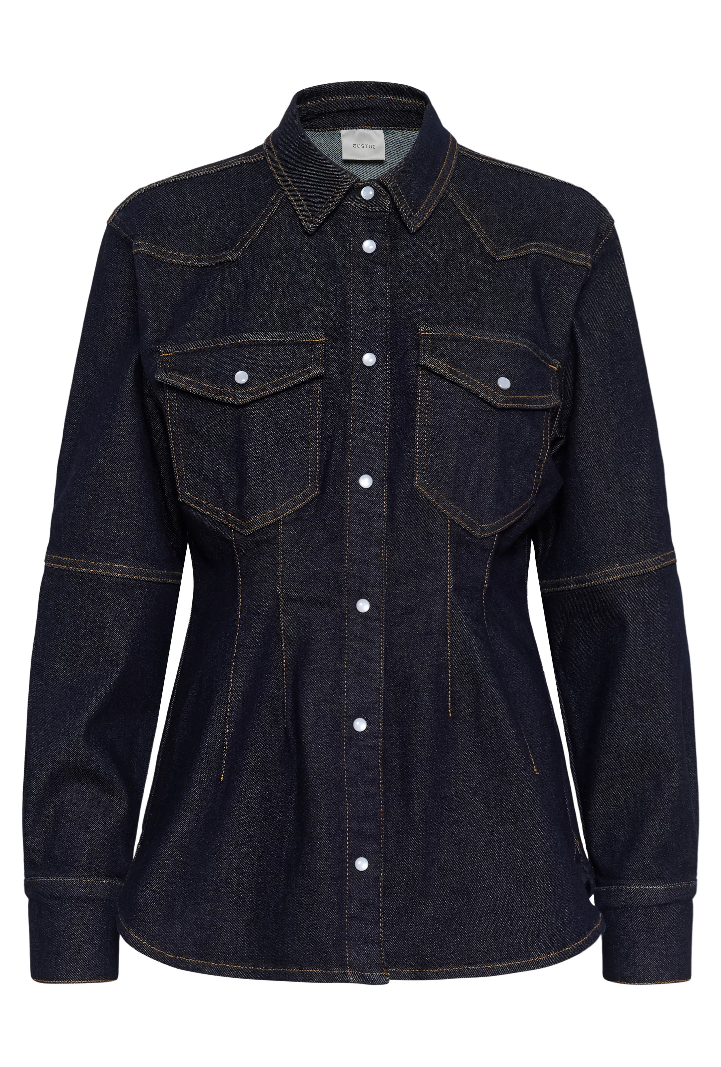 GZmae Denimhemd PACK FRONT 10910867-102429