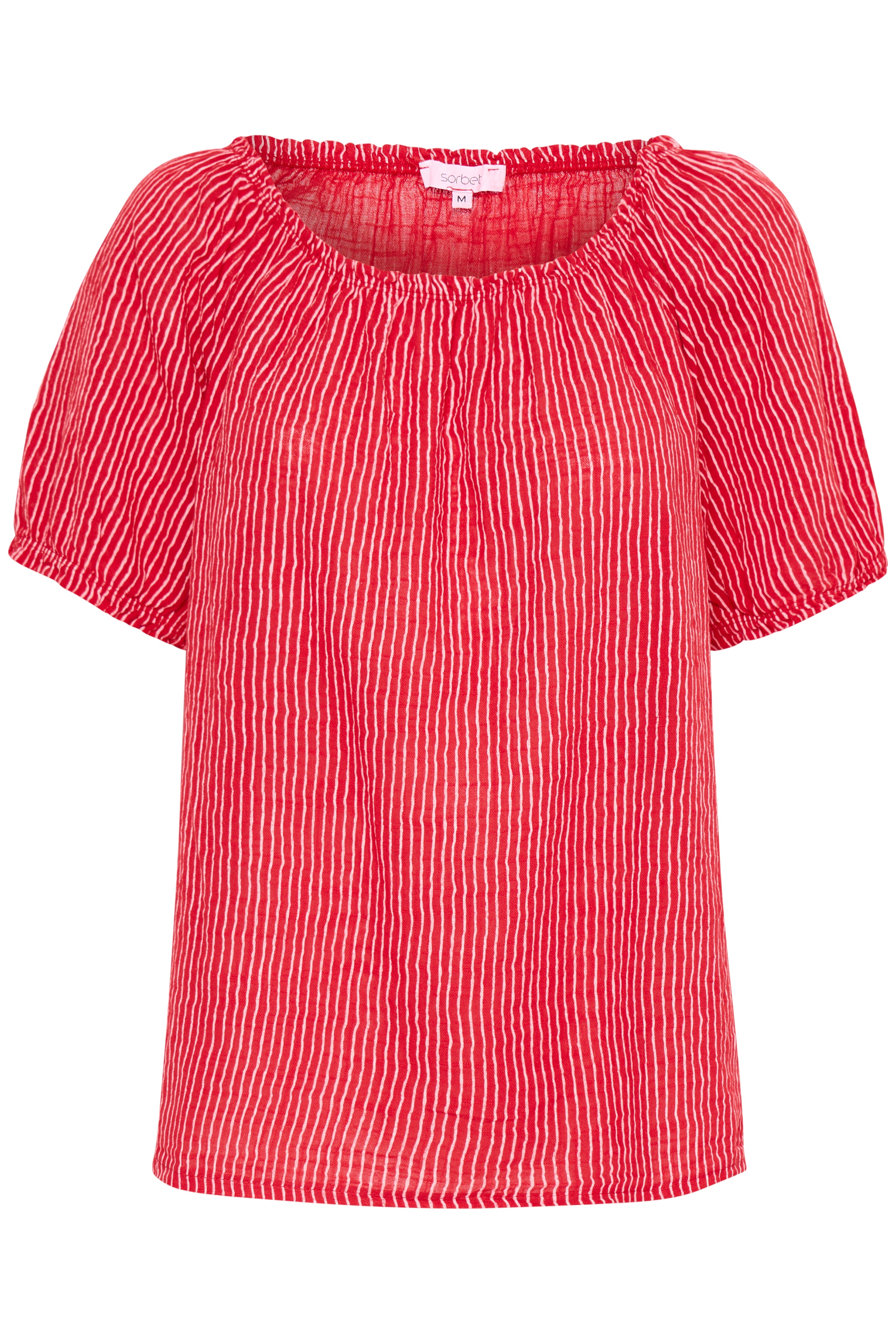 Kortärmad blus PACK FRONT 22100609-191663