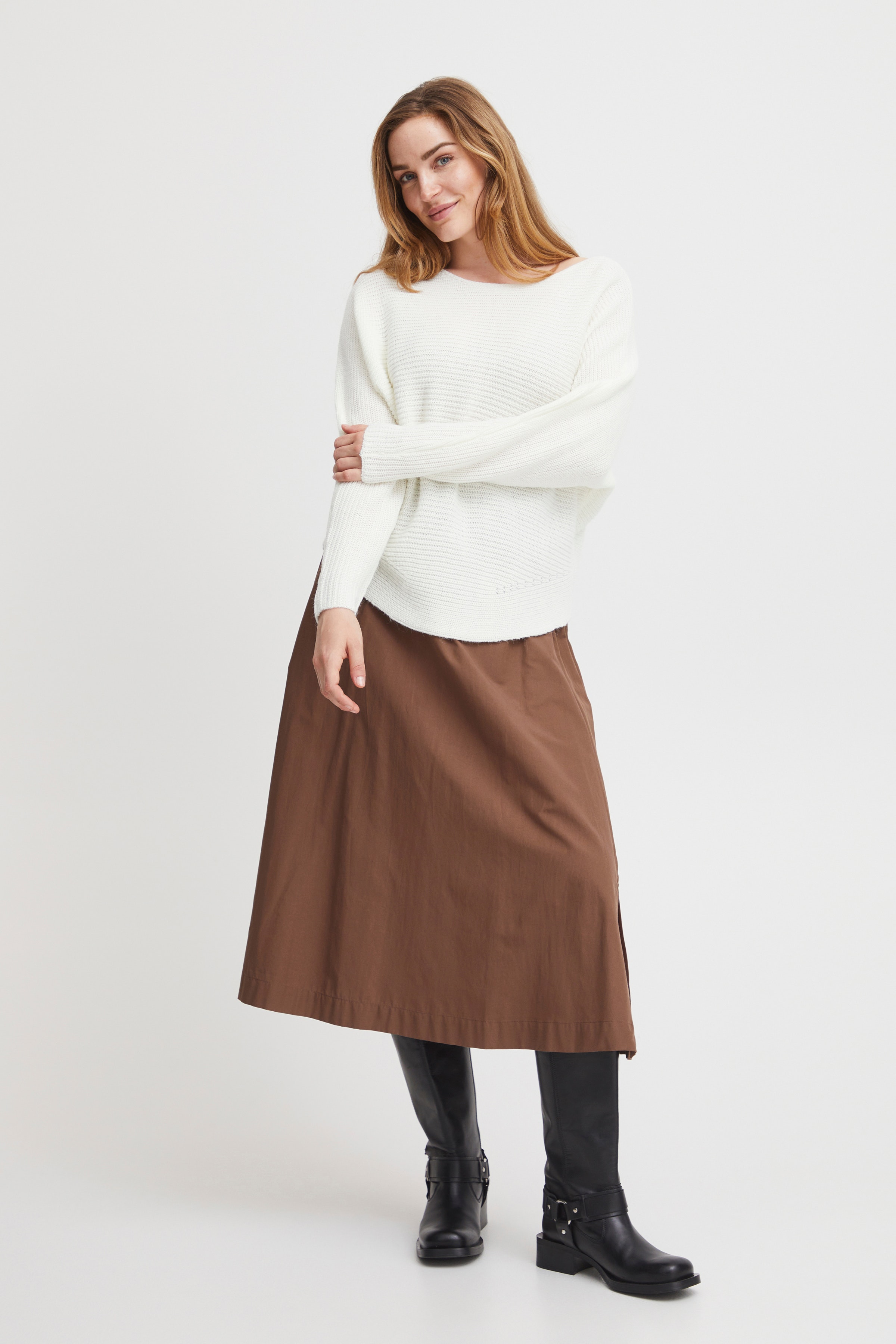 FRSHIRLA Kjol LOOKBOOK FRONT 20612412-191116