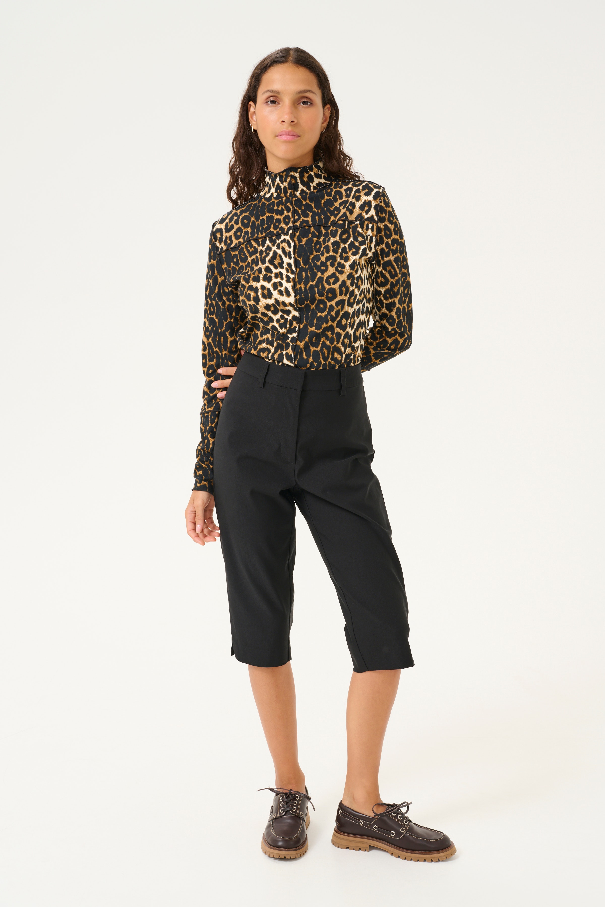 KBPavie Leopard Bluse LOOKBOOK FRONT 10105472-181048